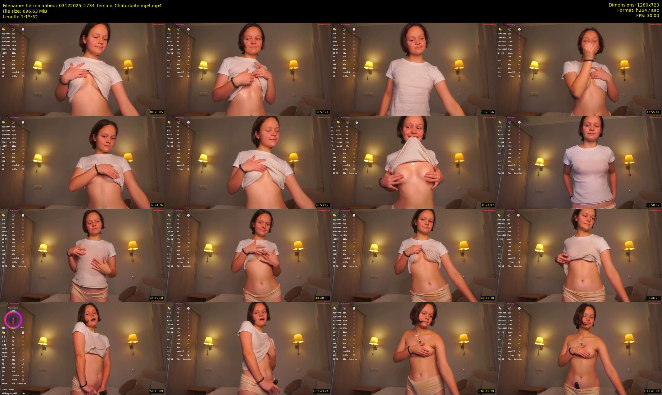 herminaabedi — 76 minute Chaturbate female cam show recording, 720p, Dec 3, 2025