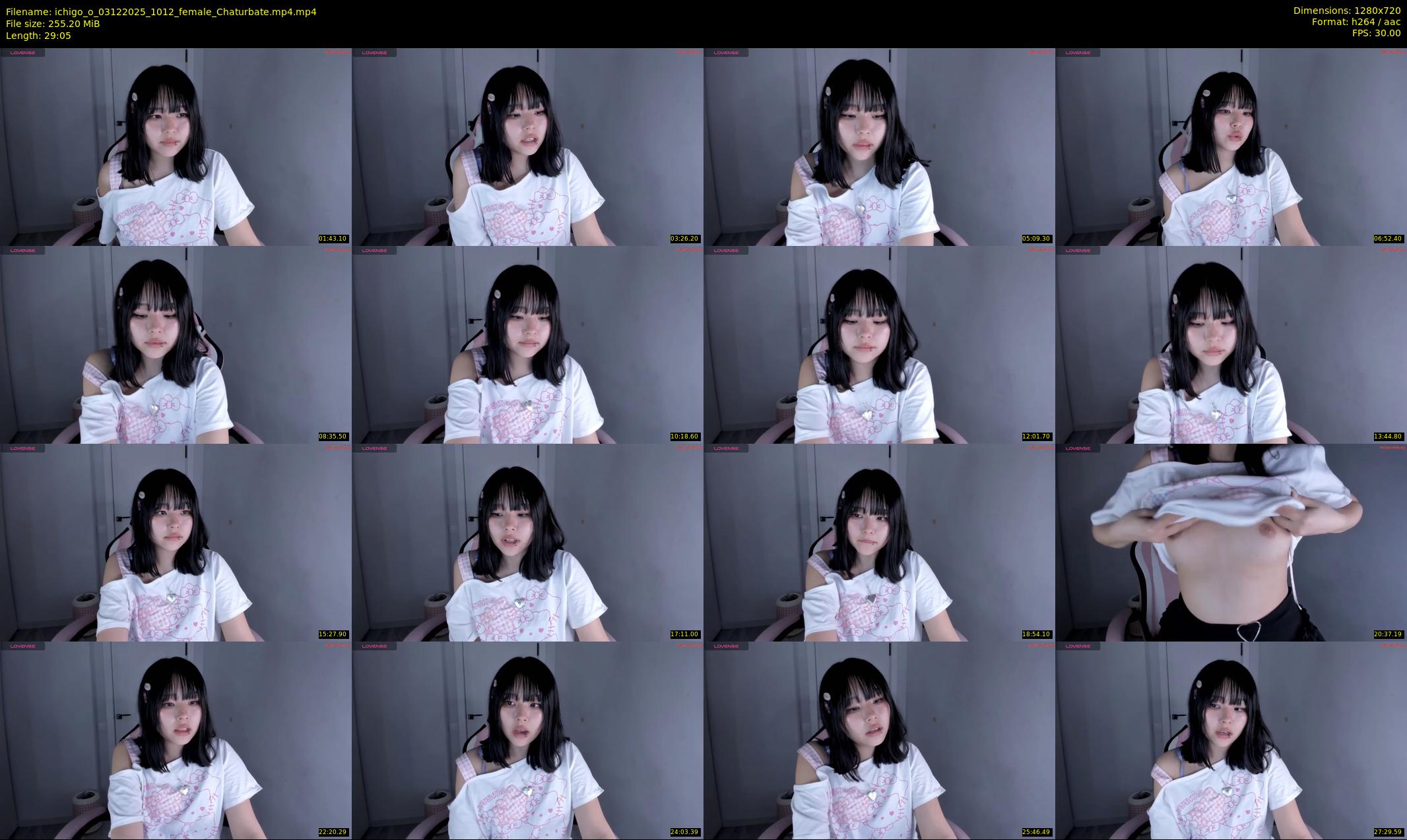 ichigo_o — 30 minute Chaturbate female cam show recording, 720p, Dec 3, 2025