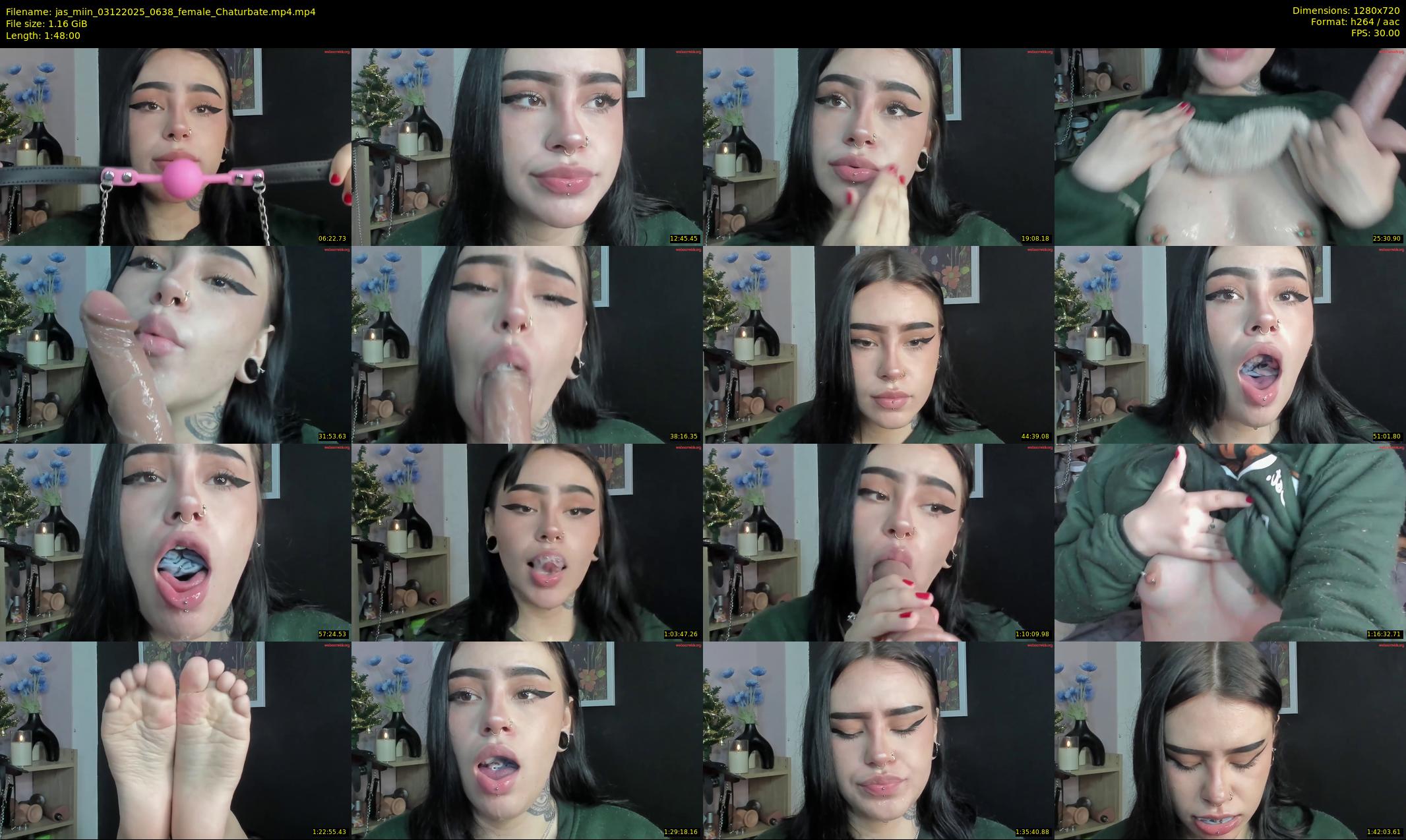 jas_miin — 108 minute Chaturbate female cam show recording, 720p, Dec 3, 2025
