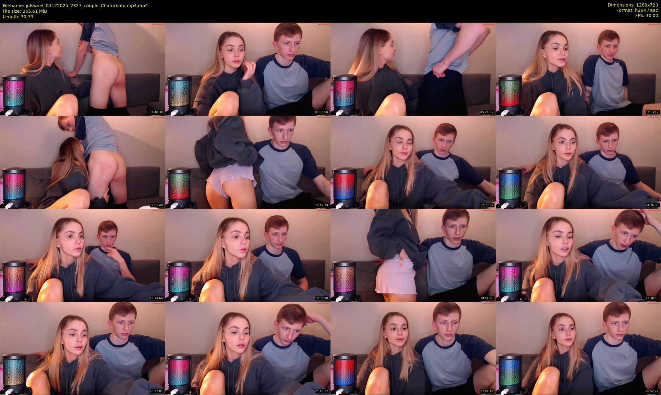 julsweet — 31 minute Chaturbate male cam show recording, 720p, Dec 3, 2025