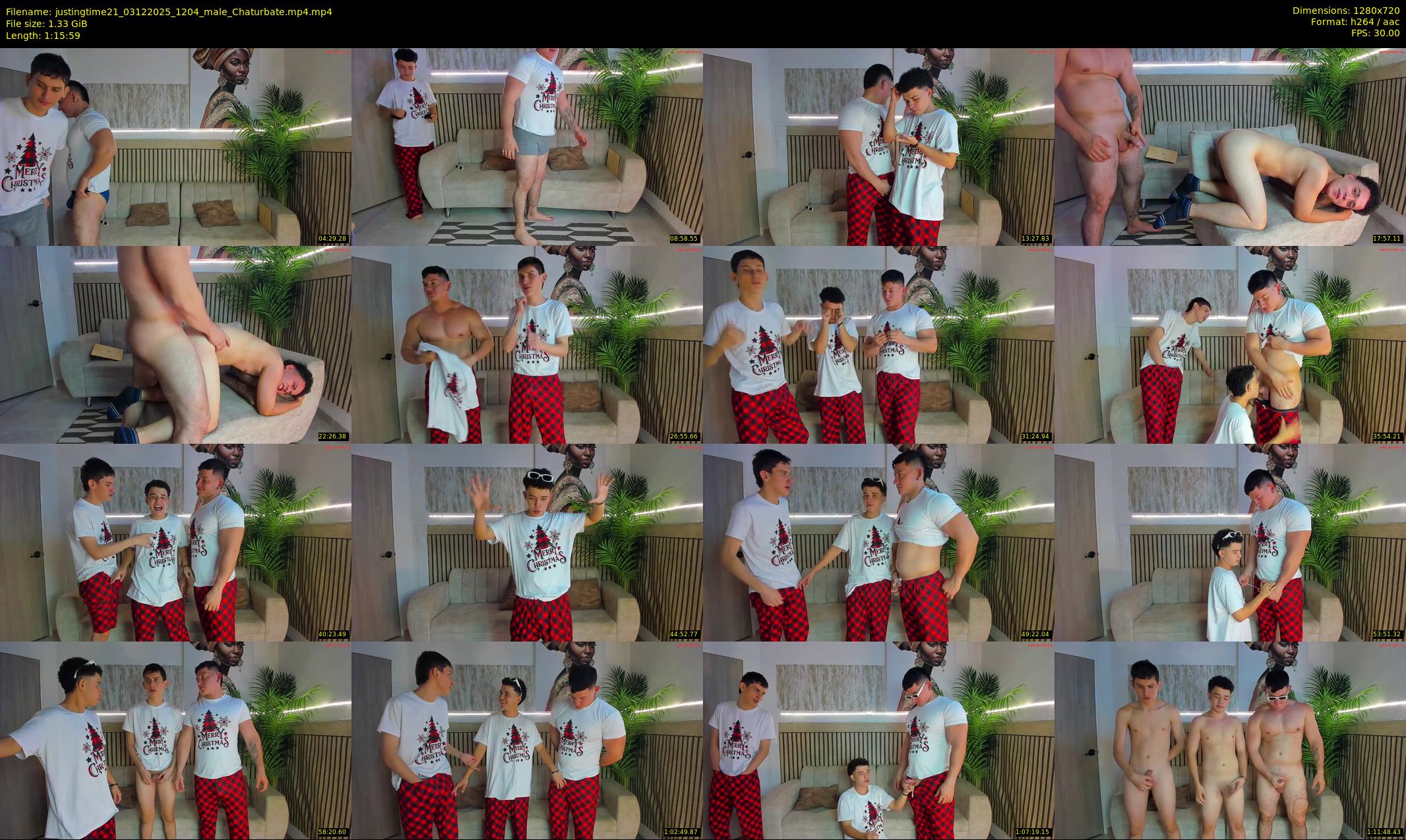 justingtime21 — 76 minute Chaturbate male cam show recording, 720p, Dec 3, 2025
