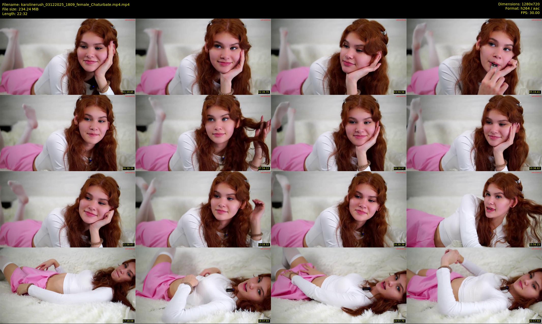 karolinerush — 23 minute Chaturbate female cam show recording, 720p, Dec 3, 2025