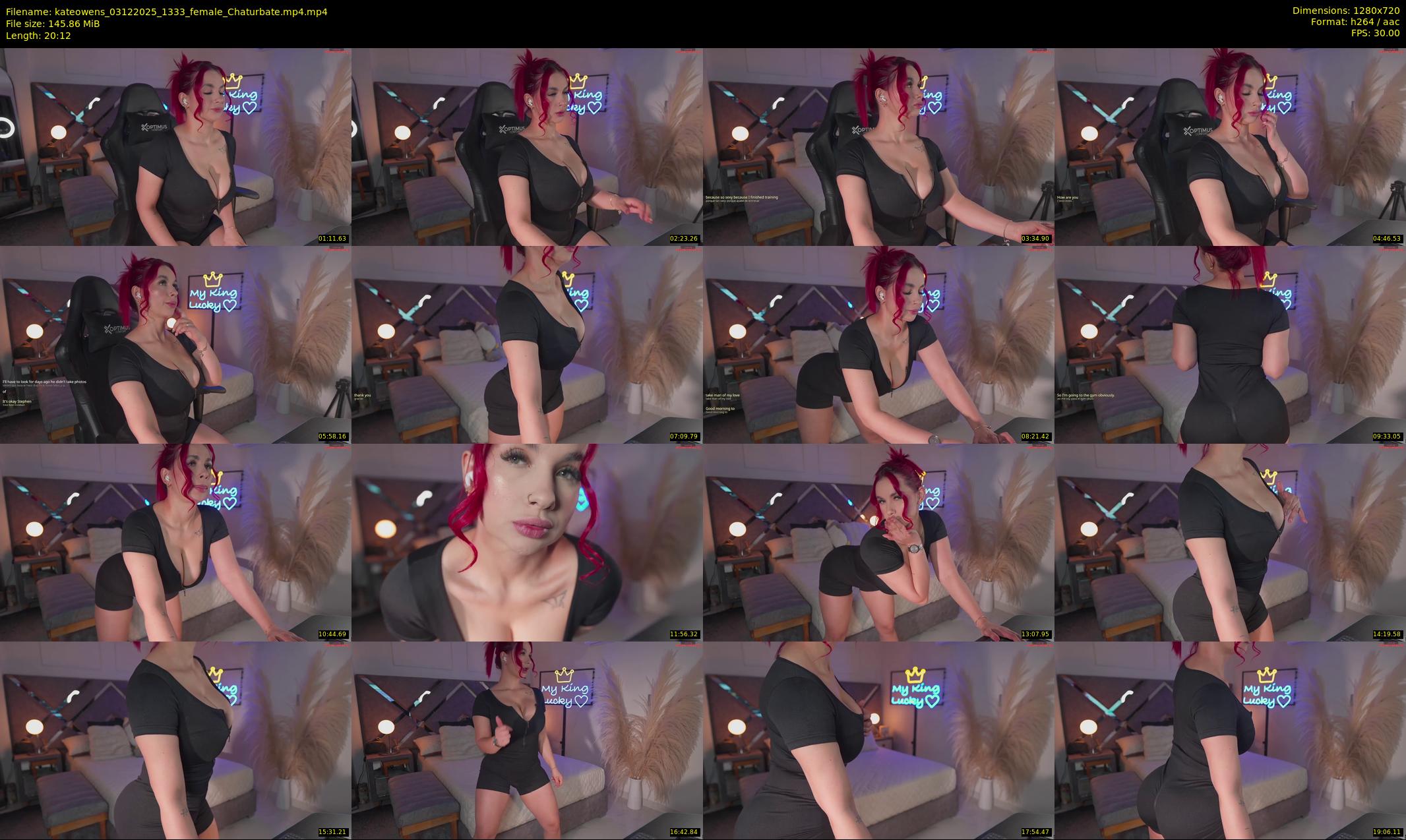 kateowens — 21 minute Chaturbate female cam show recording, 720p, Dec 3, 2025