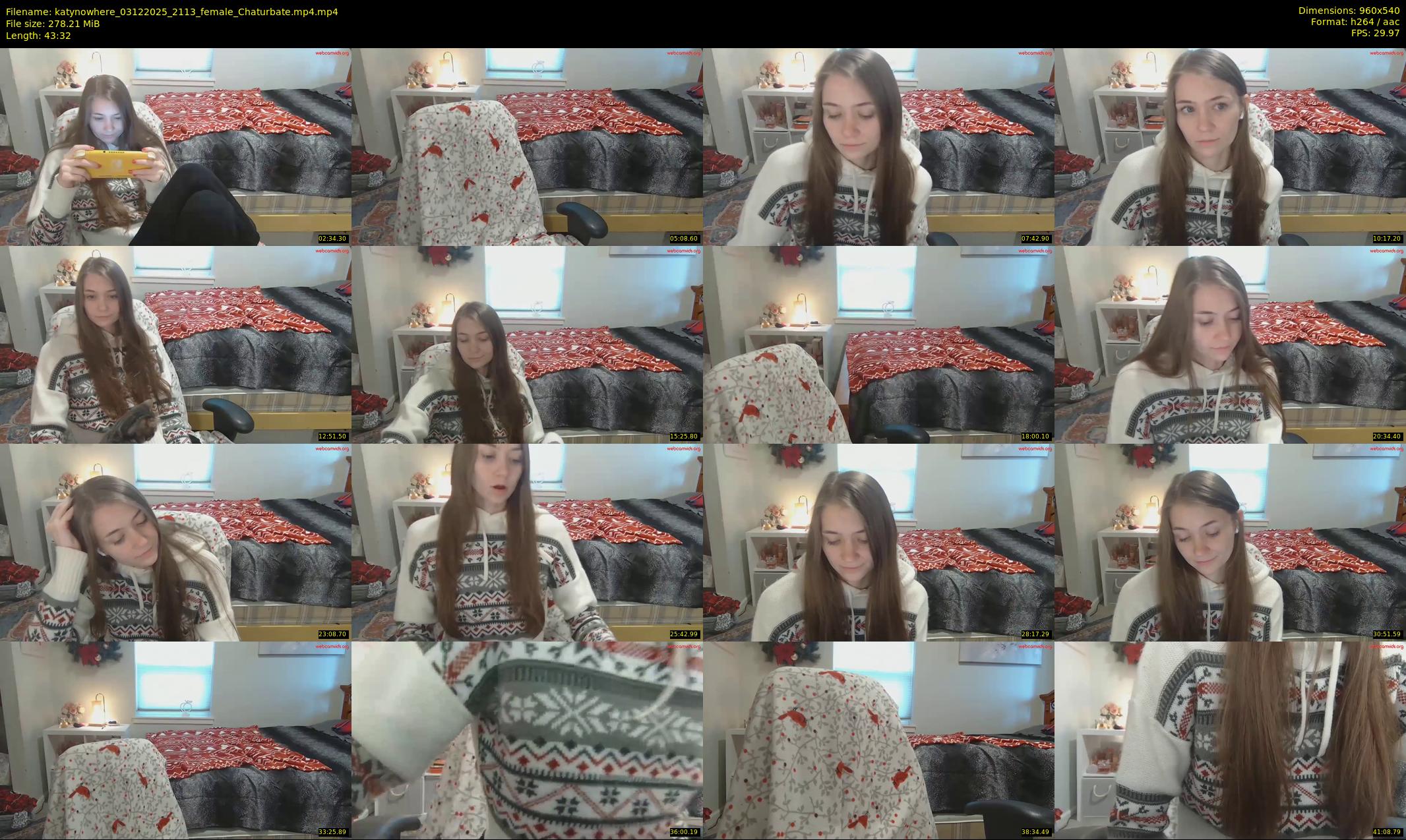 katynowhere — 44 minute Chaturbate female cam show recording, 480p, Dec 3, 2025