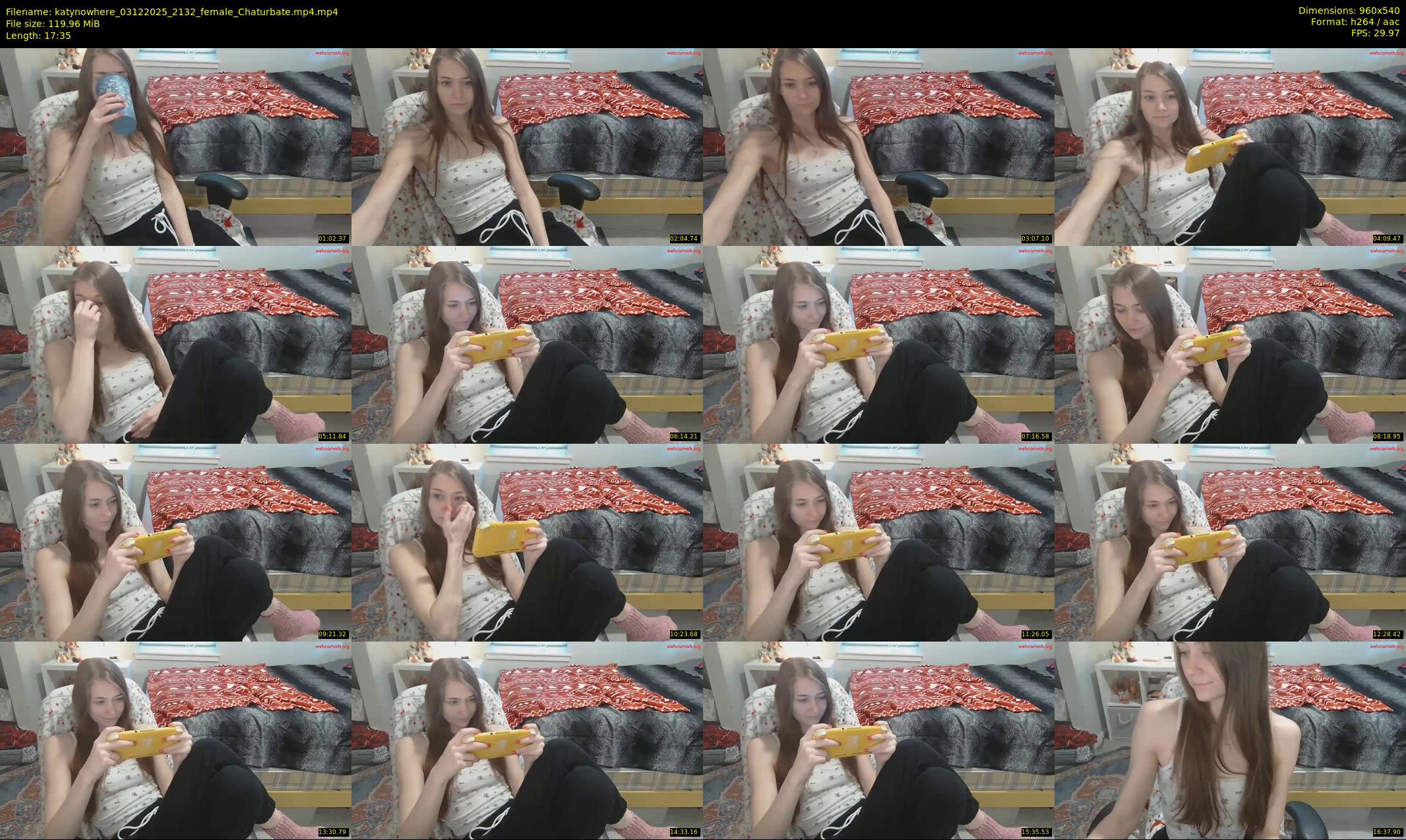 katynowhere — 18 minute Chaturbate female cam show recording, 480p, Dec 3, 2025