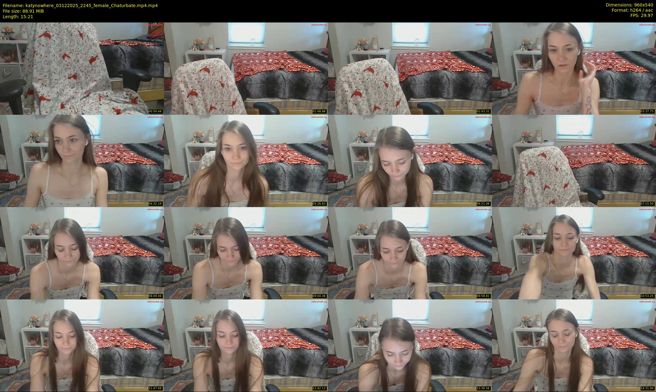 katynowhere — 16 minute Chaturbate female cam show recording, 480p, Dec 3, 2025