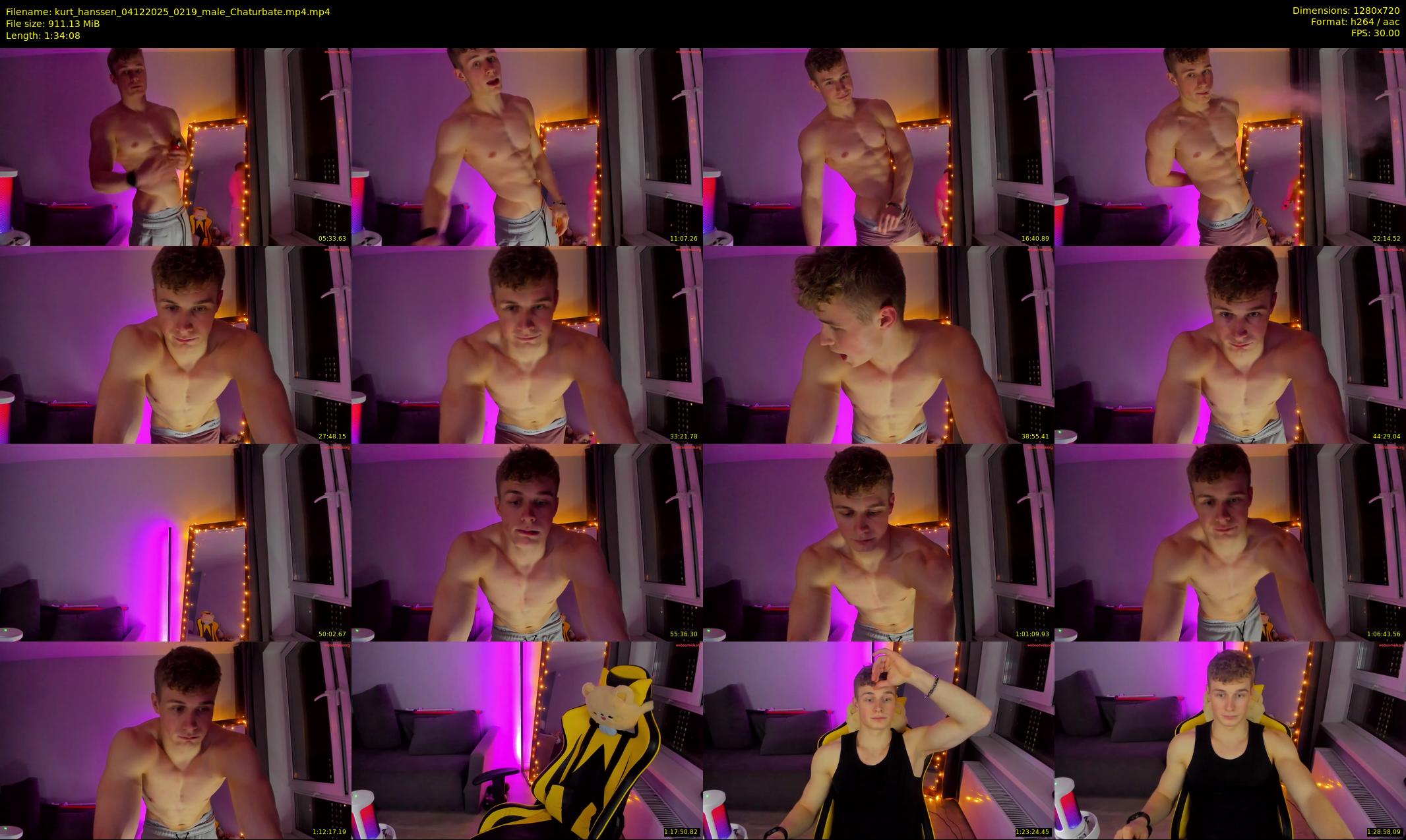 kurt_hanssen — 95 minute Chaturbate male cam show recording, 720p, Dec 4, 2025