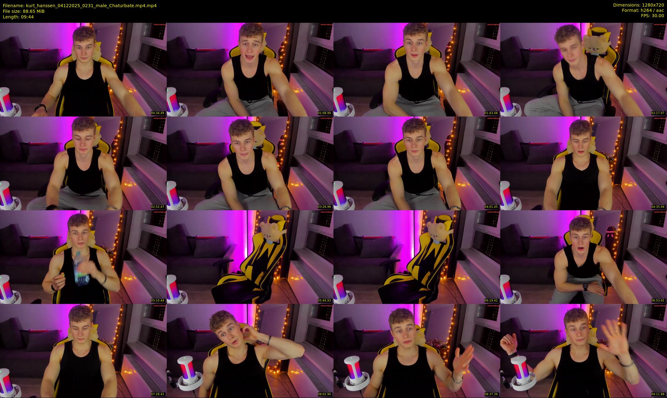 kurt_hanssen — 10 minute Chaturbate male cam show recording, 720p, Dec 4, 2025