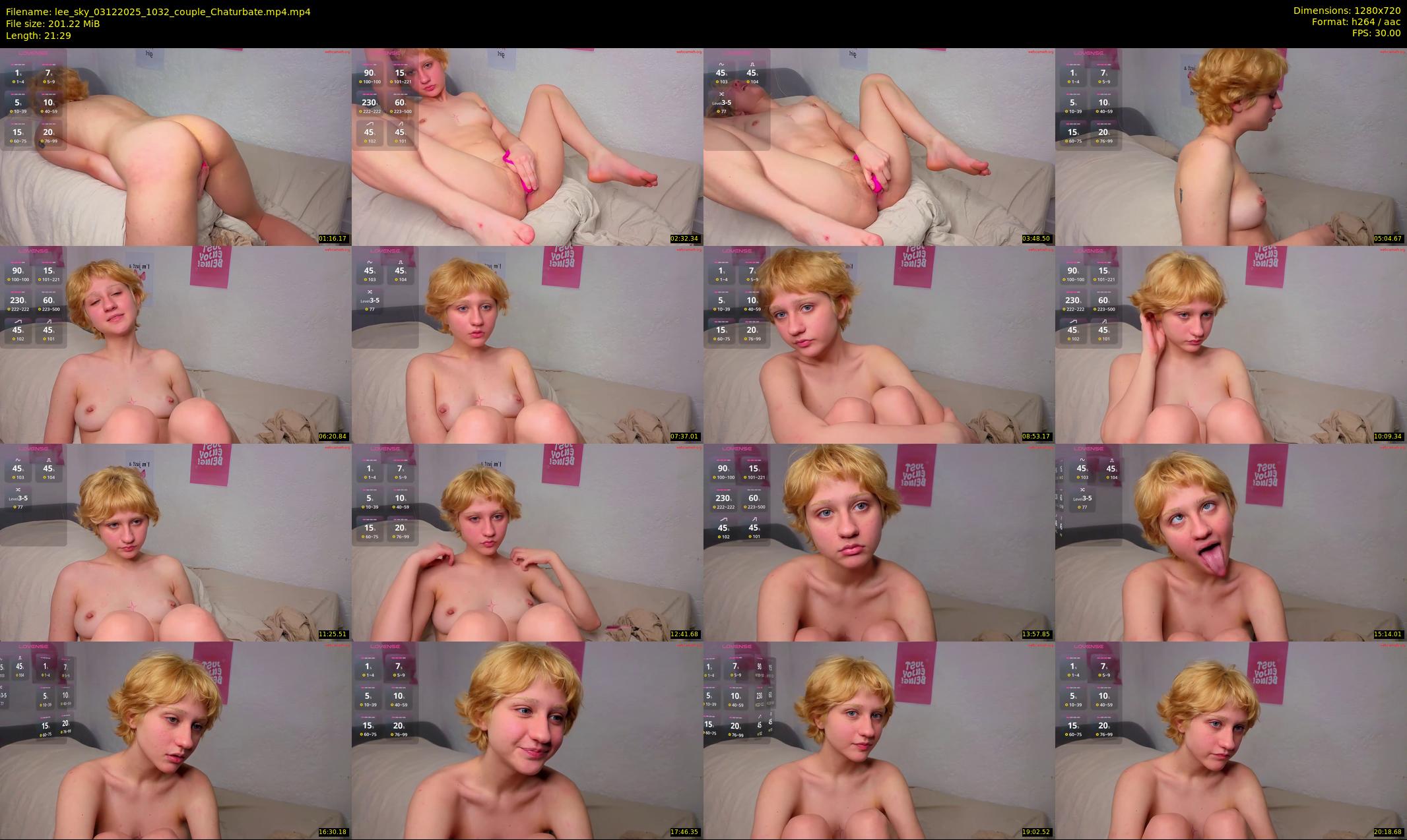 lee_sky — 22 minute Chaturbate female cam show recording, 720p, Dec 3, 2025