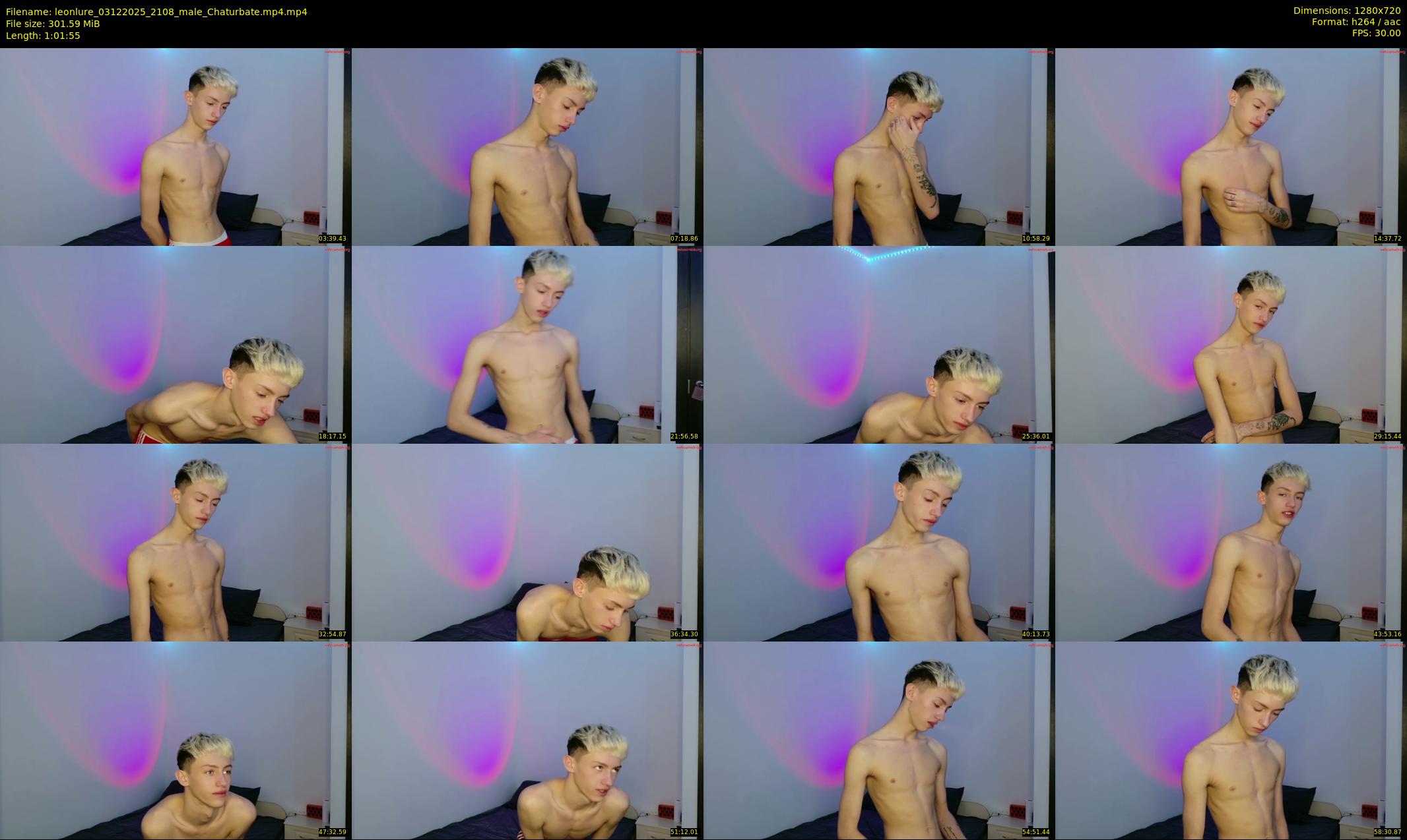 leonlure — 62 minute Chaturbate male cam show recording, 720p, Dec 3, 2025