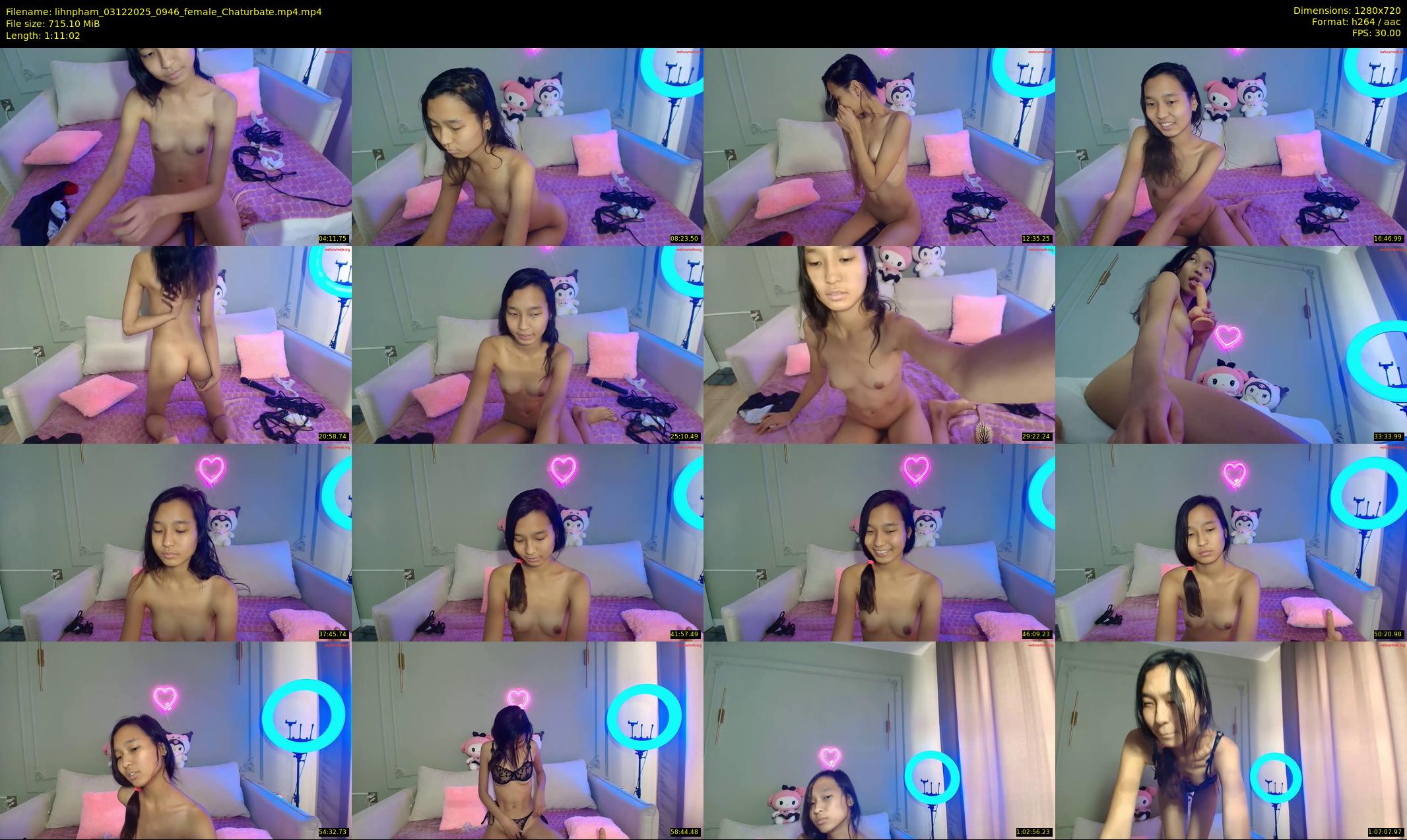 lihnpham — 72 minute Chaturbate female cam show recording, 720p, Dec 3, 2025