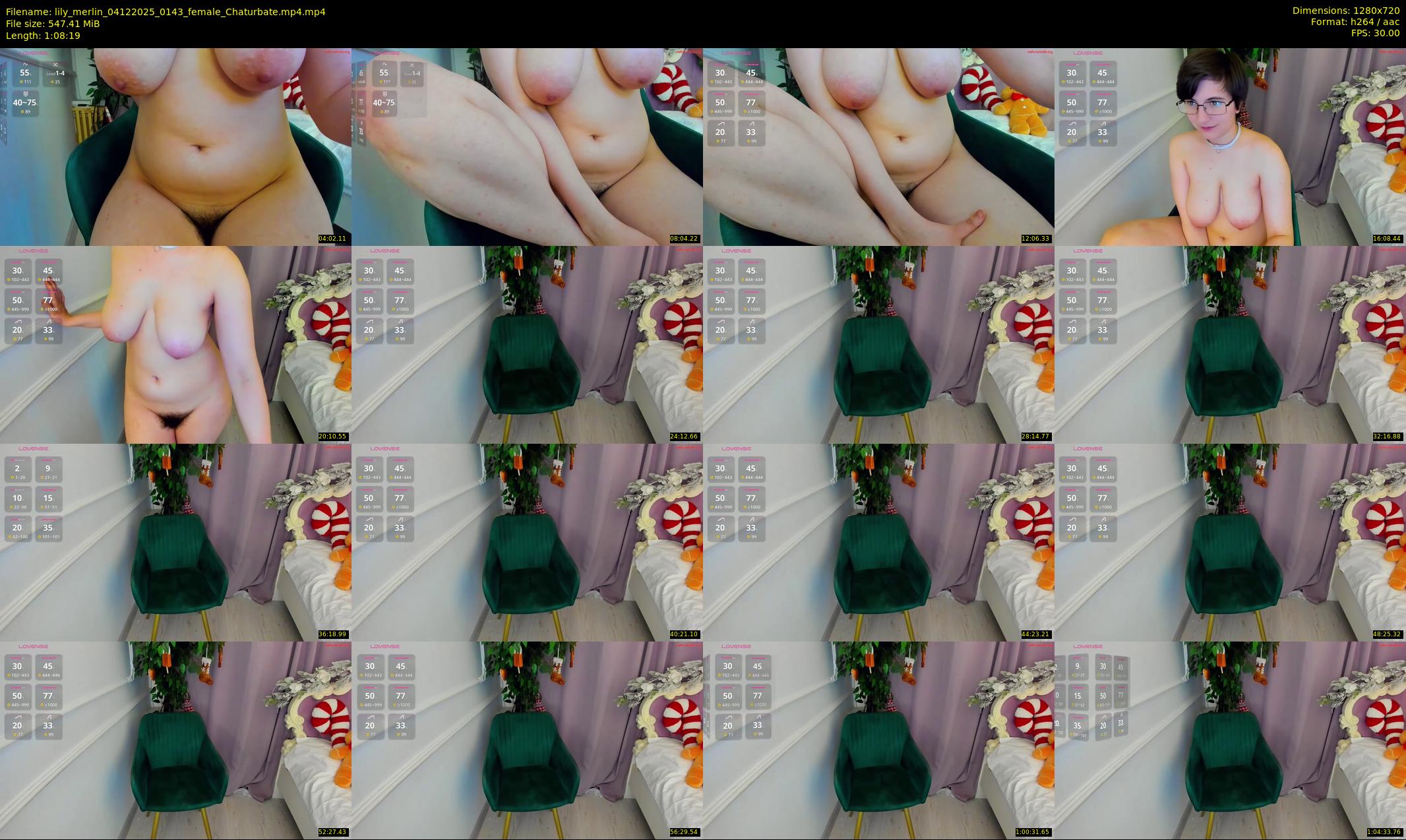 lily_merlin — 69 minute Chaturbate female cam show recording, 720p, Dec 4, 2025