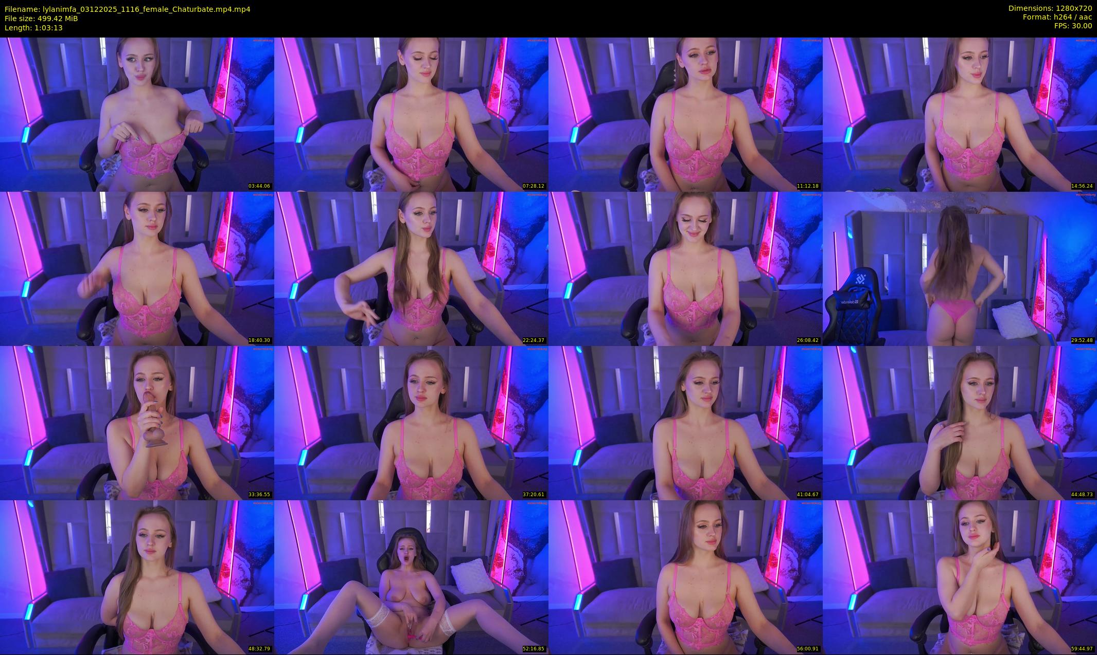 lylanimfa — 64 minute Chaturbate female cam show recording, 720p, Dec 3, 2025
