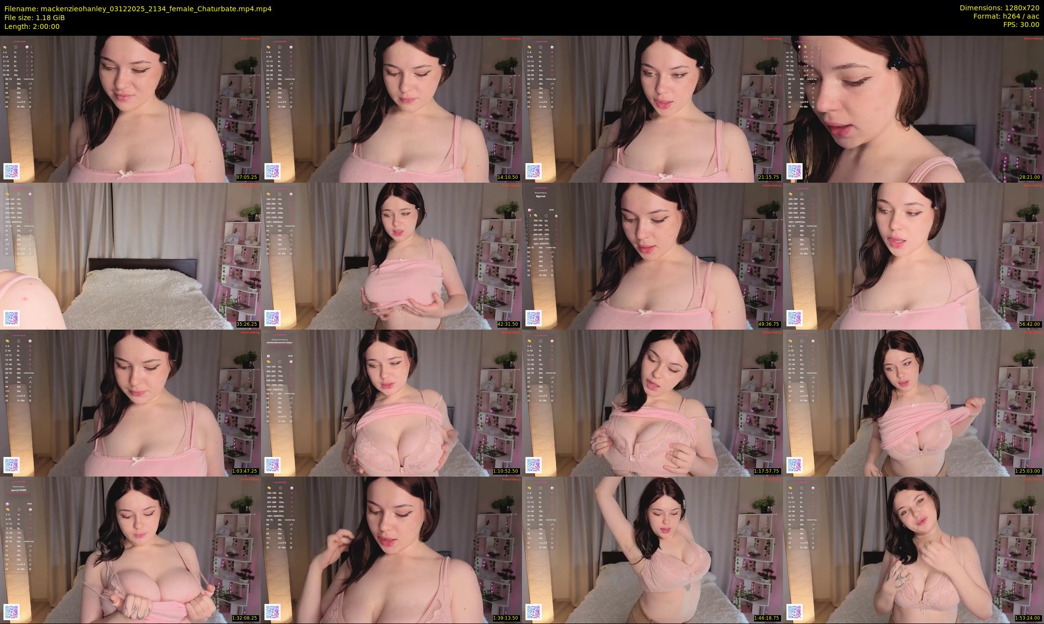 mackenzieohanley — 120 minute Chaturbate female cam show recording, 720p, Dec 3, 2025