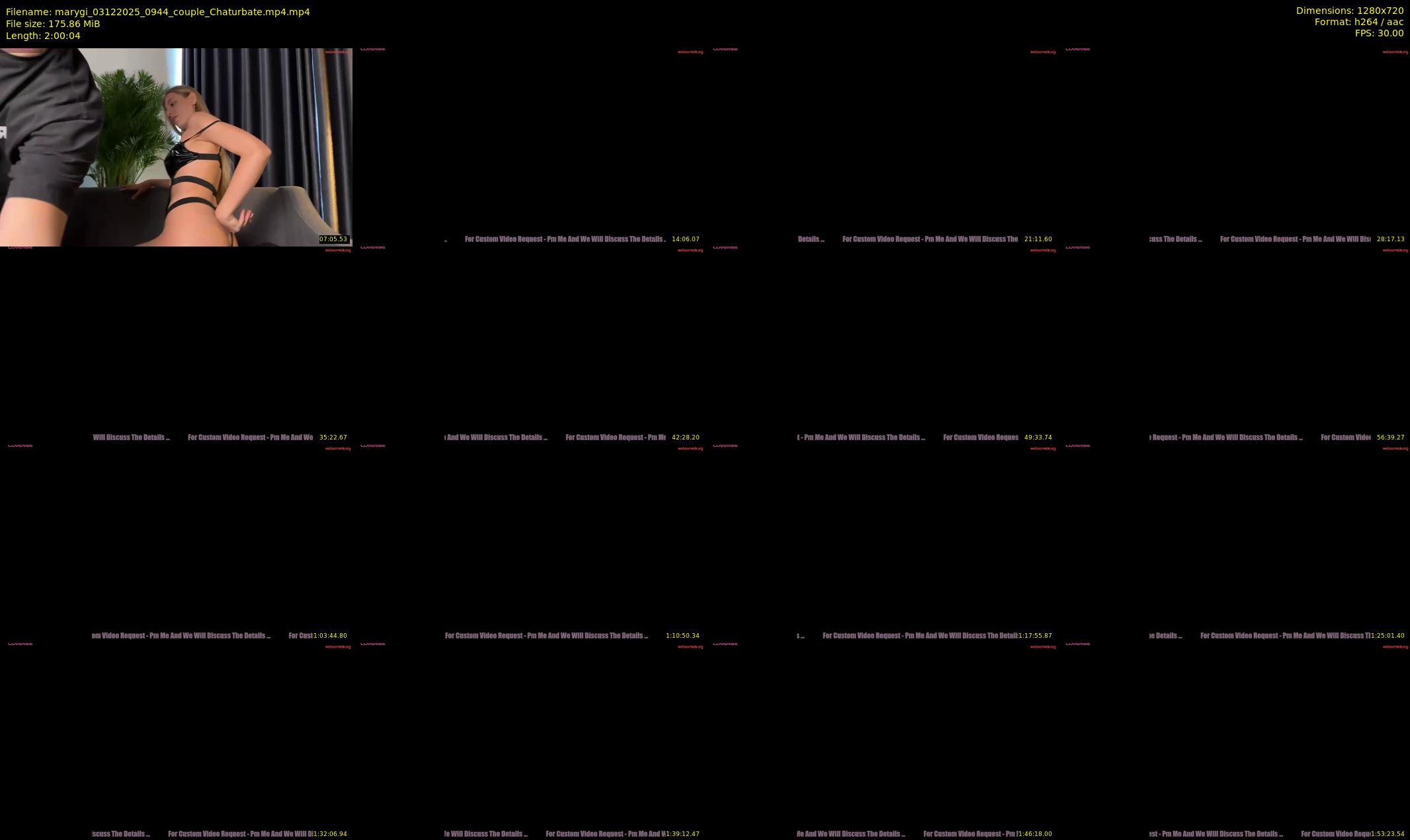 marygi — 121 minute Chaturbate couple cam show recording, 720p, Dec 3, 2025