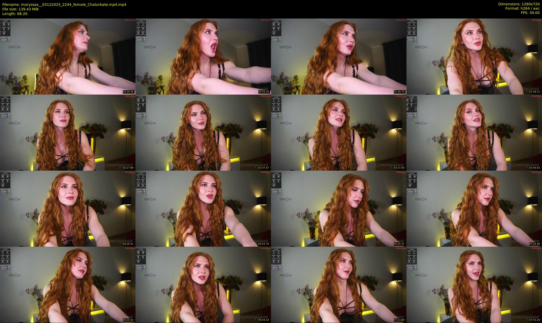 maryssaa_ — 9 minute Chaturbate female cam show recording, 720p, Dec 3, 2025
