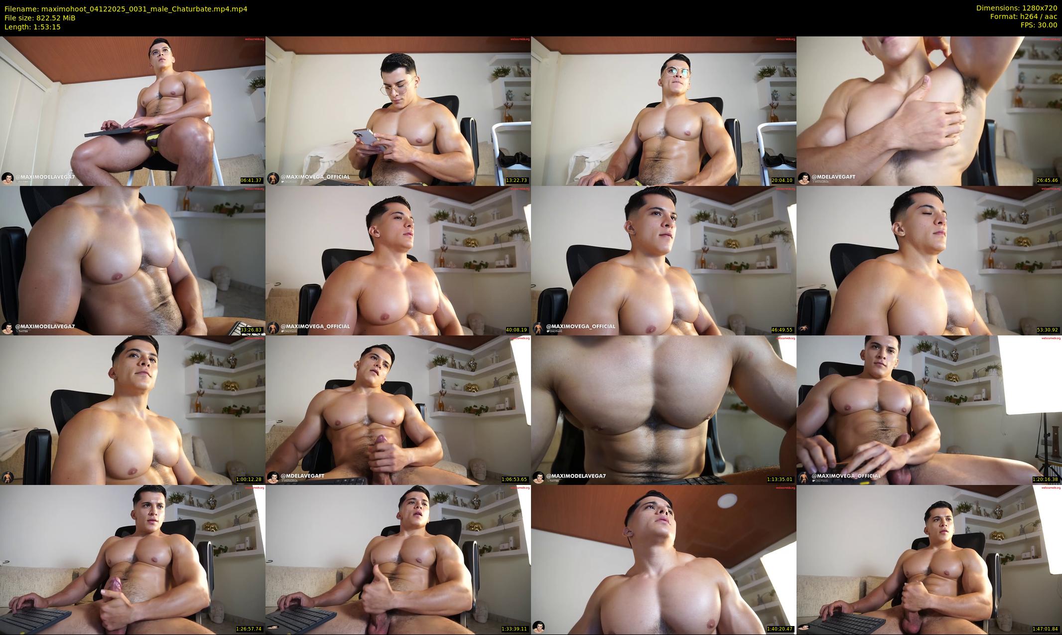 maximohoot — 114 minute Chaturbate male cam show recording, 720p, Dec 4, 2025