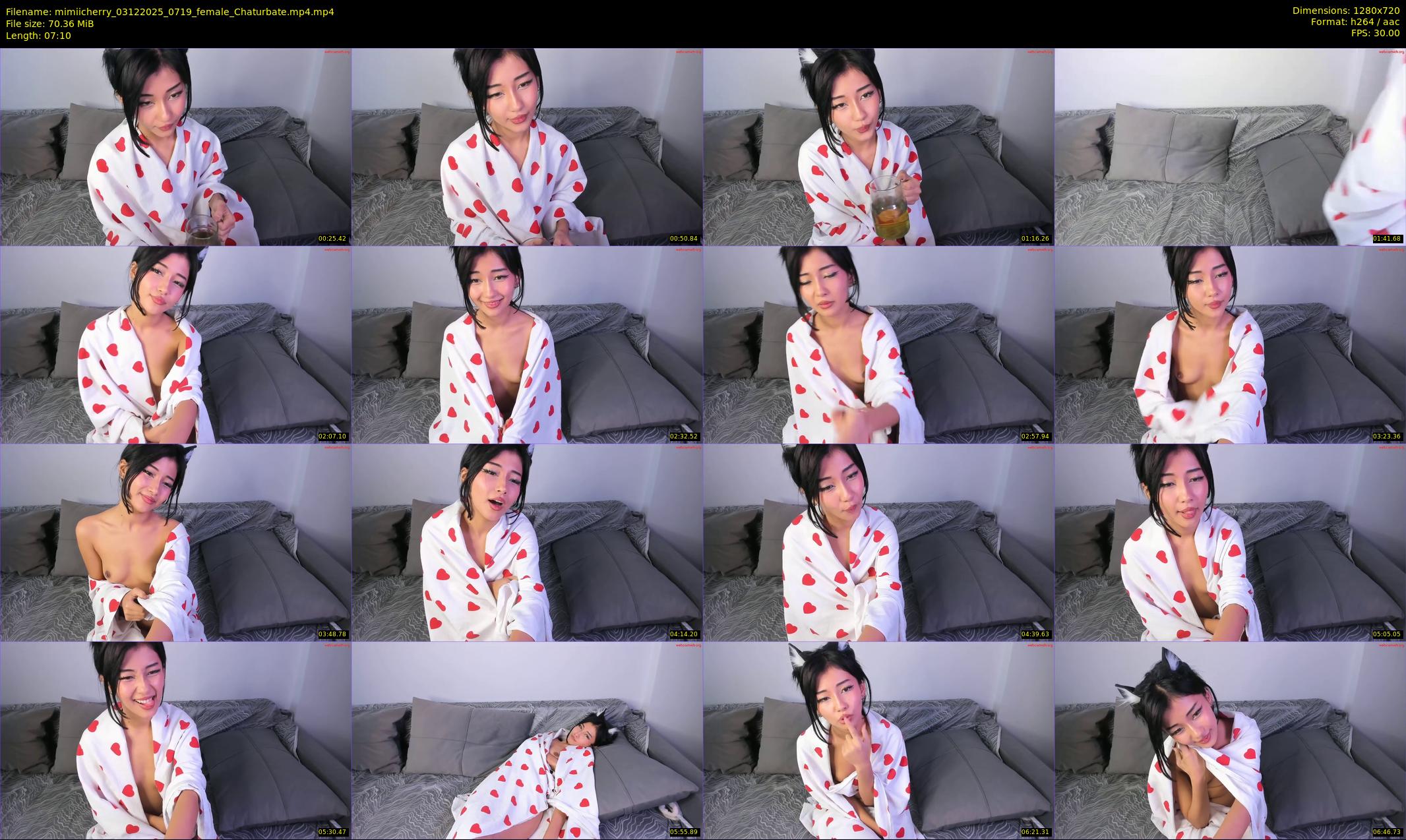 mimiicherry — 8 minute Chaturbate female cam show recording, 720p, Dec 3, 2025