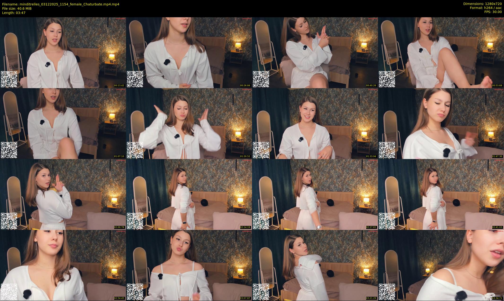 minditrelles — 4 minute Chaturbate female cam show recording, 720p, Dec 3, 2025