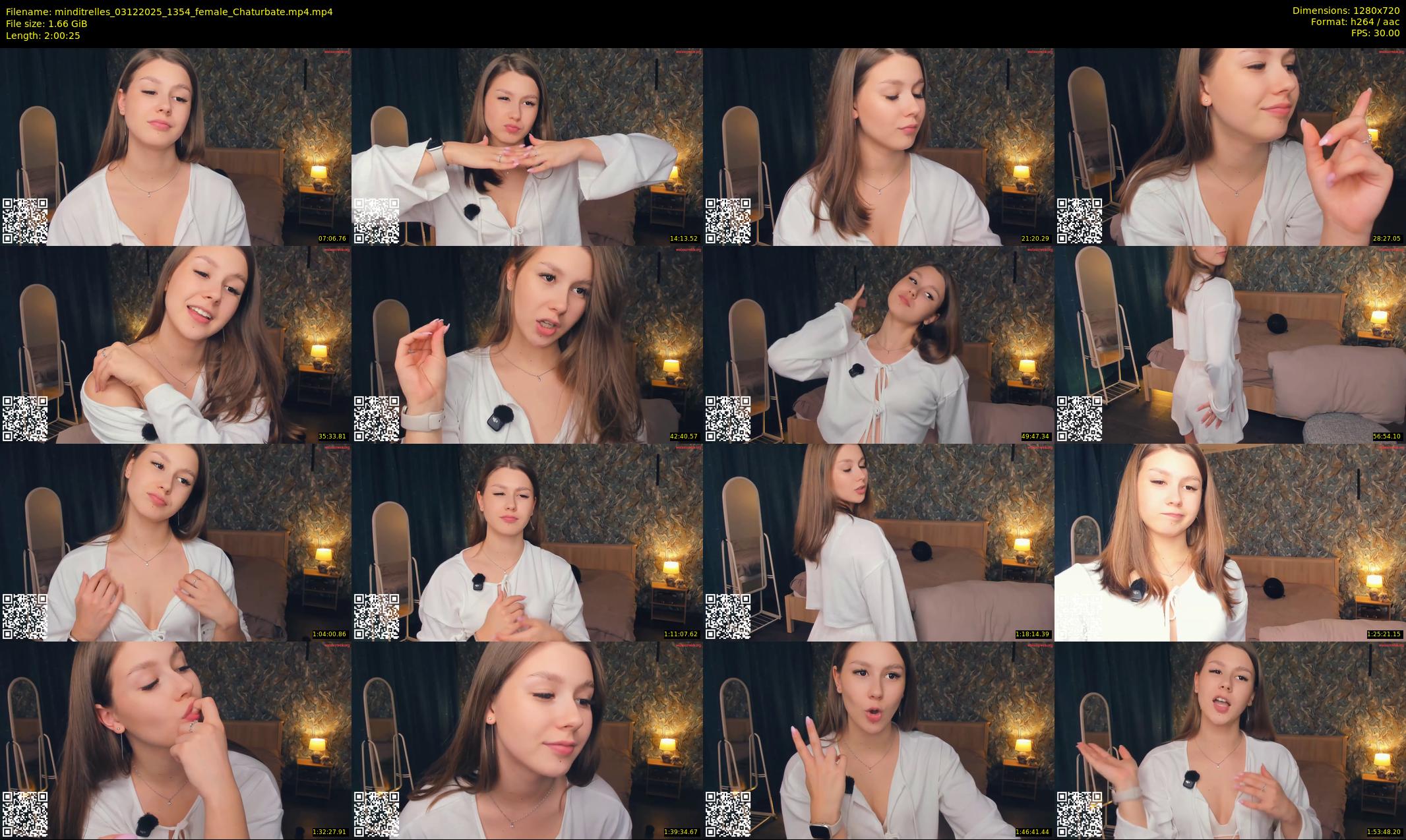 minditrelles — 121 minute Chaturbate female cam show recording, 720p, Dec 3, 2025