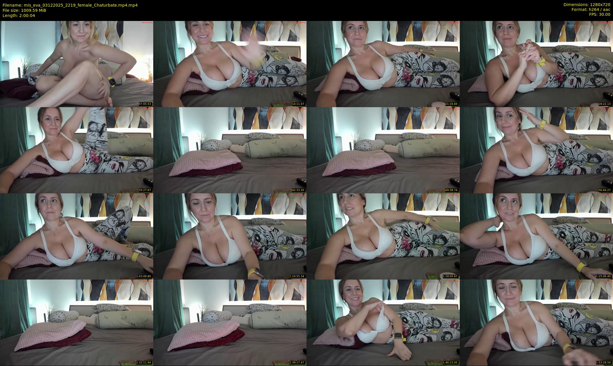 mis_eva — 121 minute Chaturbate female cam show recording, 720p, Dec 3, 2025