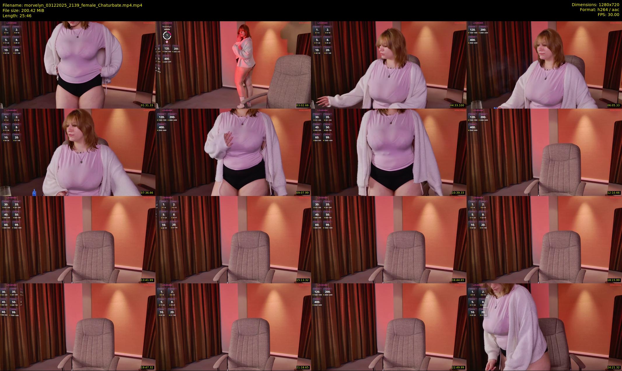 morvelyn — 26 minute Chaturbate female cam show recording, 720p, Dec 3, 2025