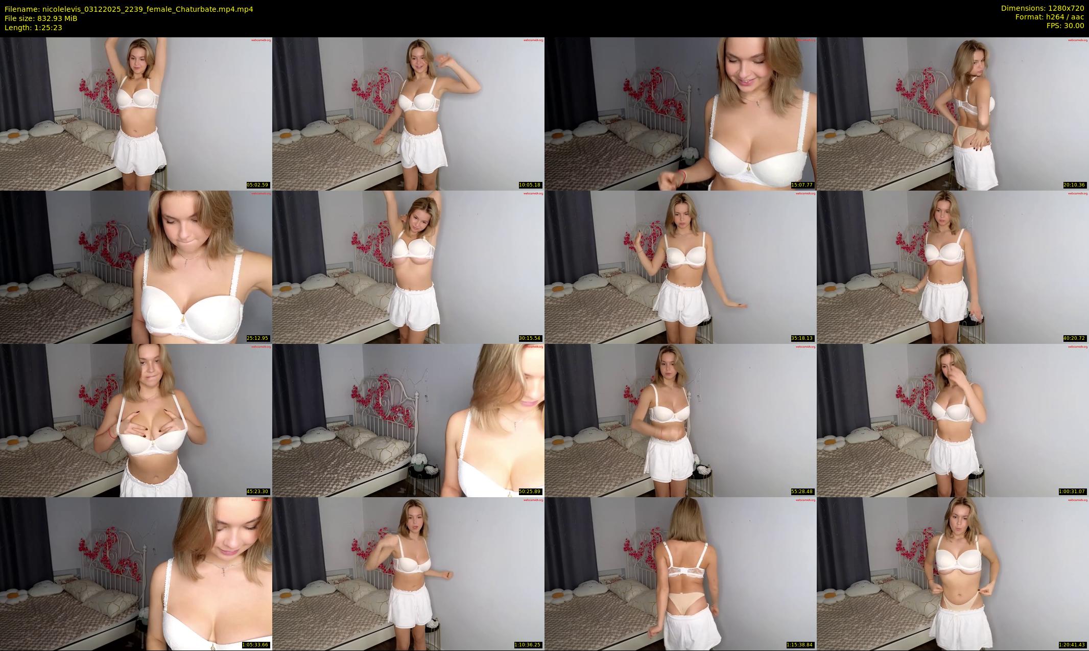 nicolelevis — 86 minute Chaturbate female cam show recording, 720p, Dec 3, 2025