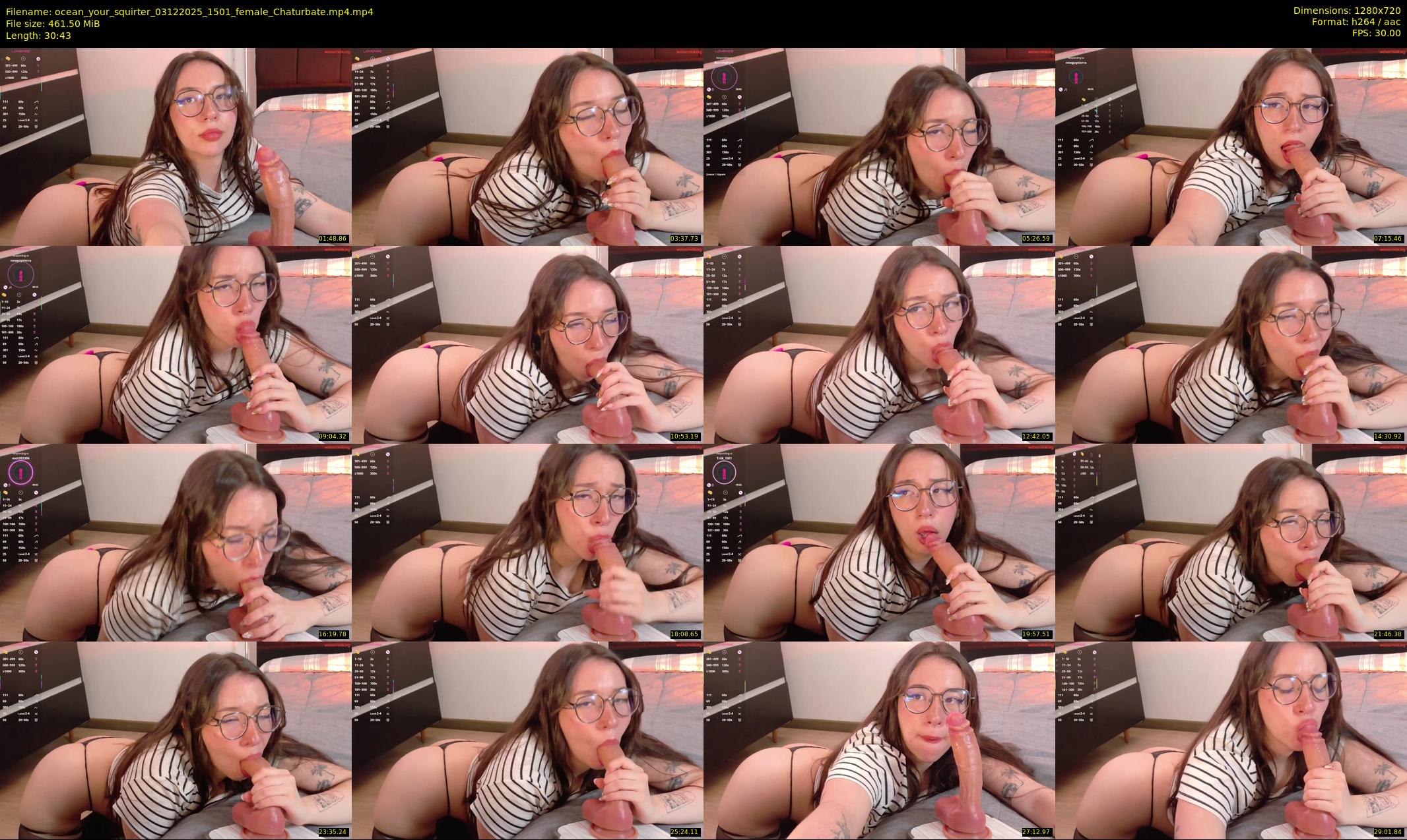 ocean_your_squirter — 31 minute Chaturbate female cam show recording, 720p, Dec 3, 2025