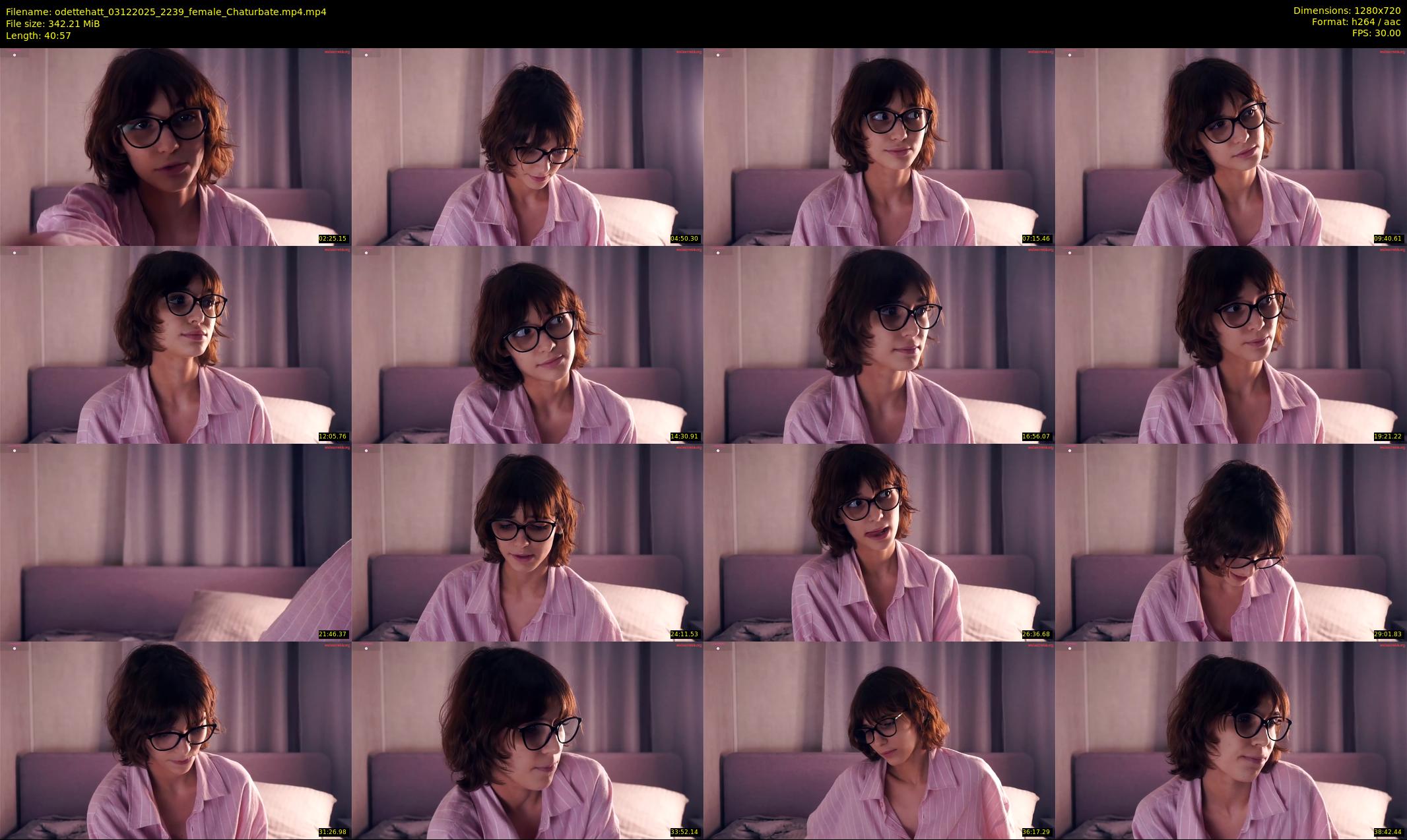 odettehatt — 41 minute Chaturbate female cam show recording, 720p, Dec 3, 2025