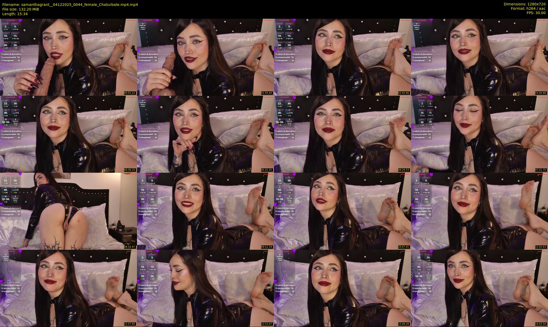 samanthagrant_ — 16 minute Chaturbate female cam show recording, 720p, Dec 4, 2025