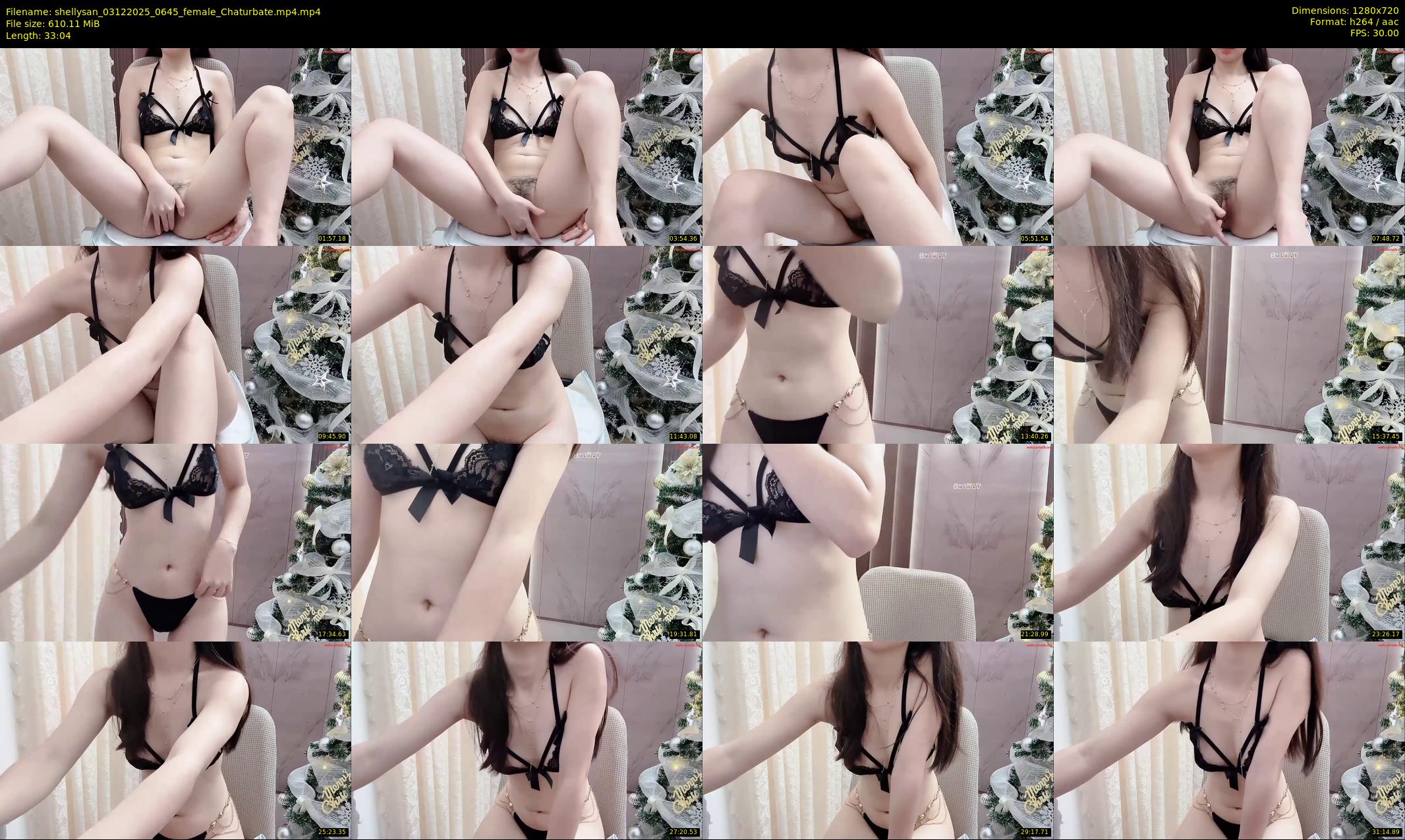 shellysan — 34 minute Chaturbate female cam show recording, 720p, Dec 3, 2025