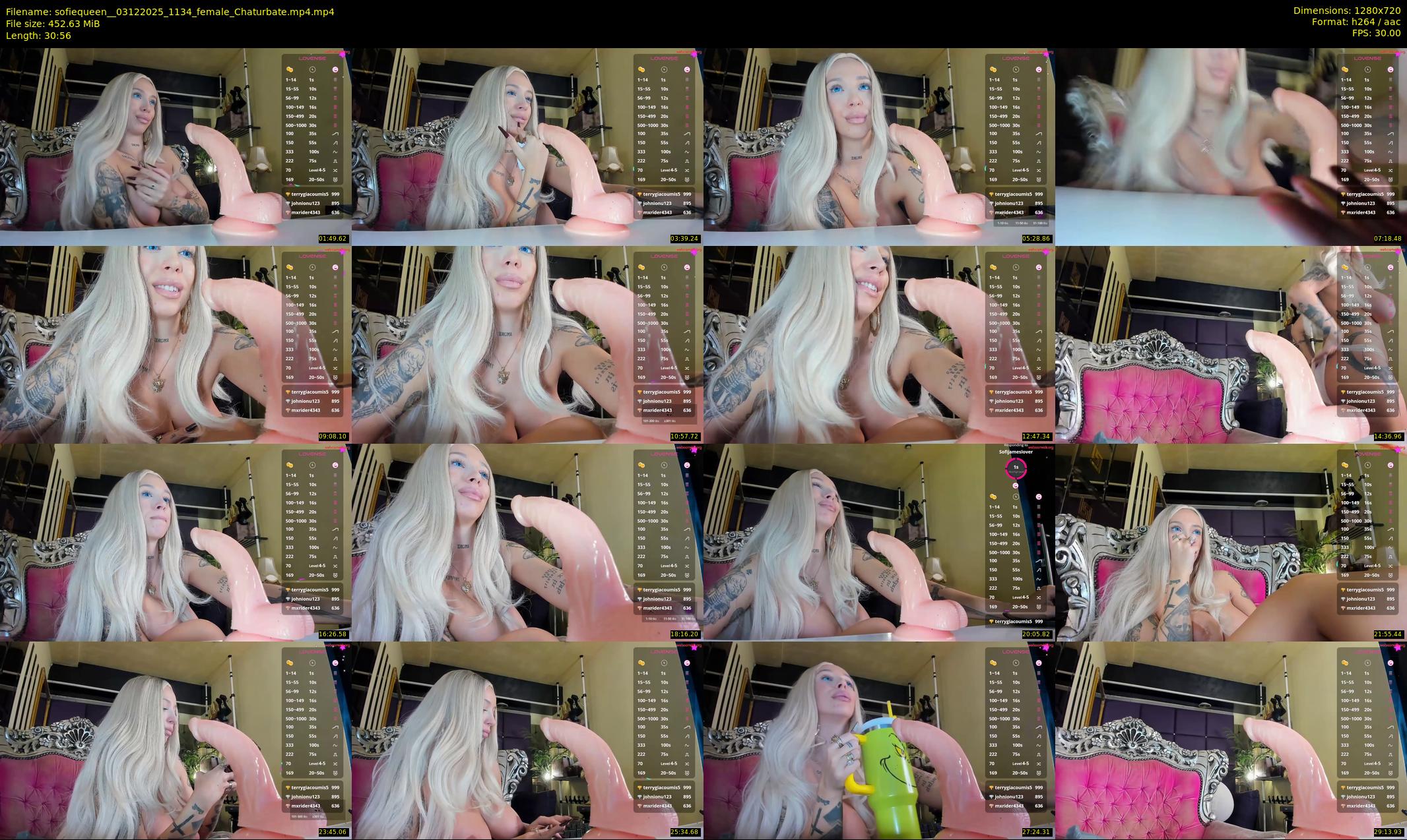 sofiequeen_ — 31 minute Chaturbate female cam show recording, 720p, Dec 3, 2025