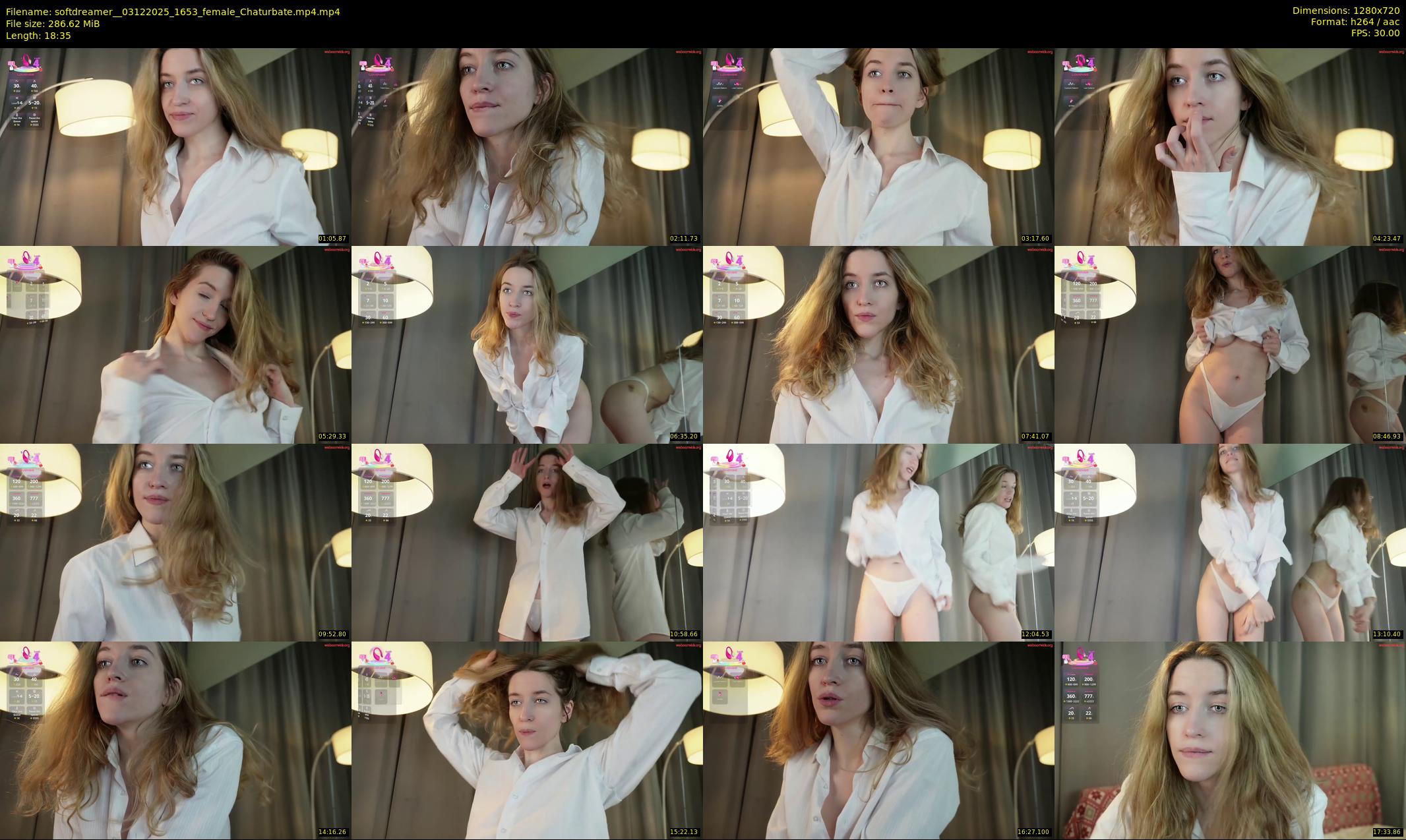 softdreamer_ — 19 minute Chaturbate female cam show recording, 720p, Dec 3, 2025