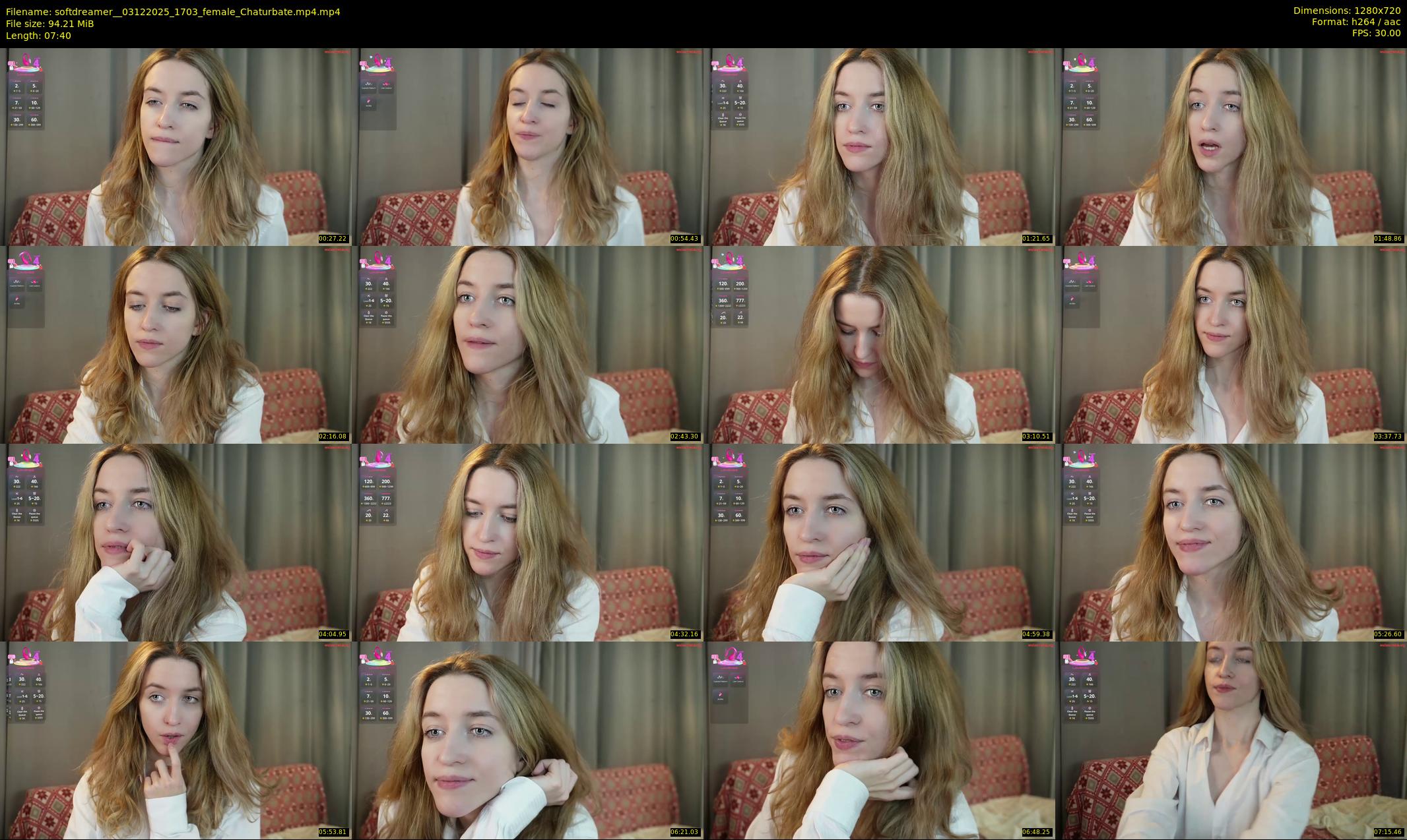 softdreamer_ — 8 minute Chaturbate female cam show recording, 720p, Dec 3, 2025