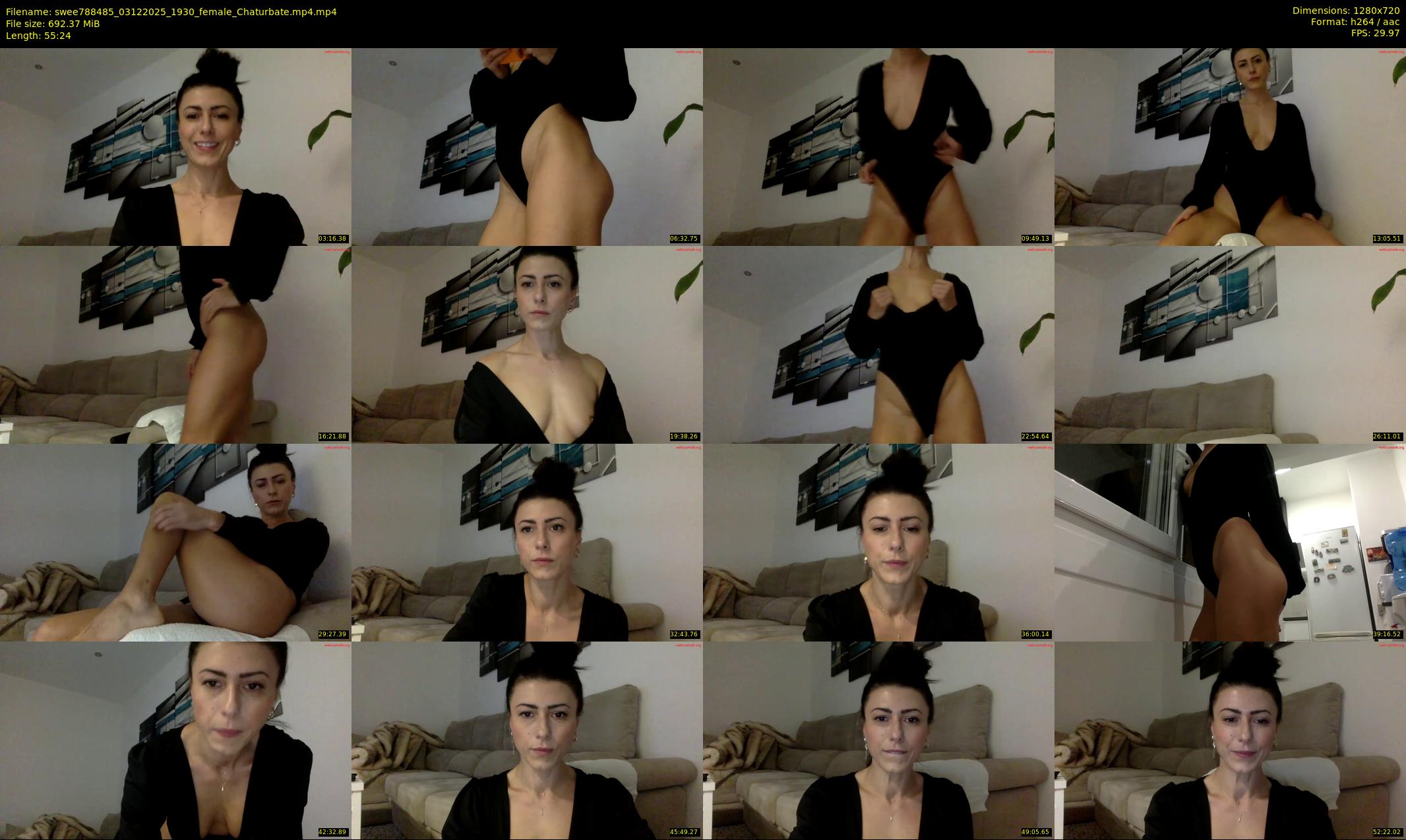 swee788485 — 56 minute Chaturbate female cam show recording, 720p, Dec 3, 2025