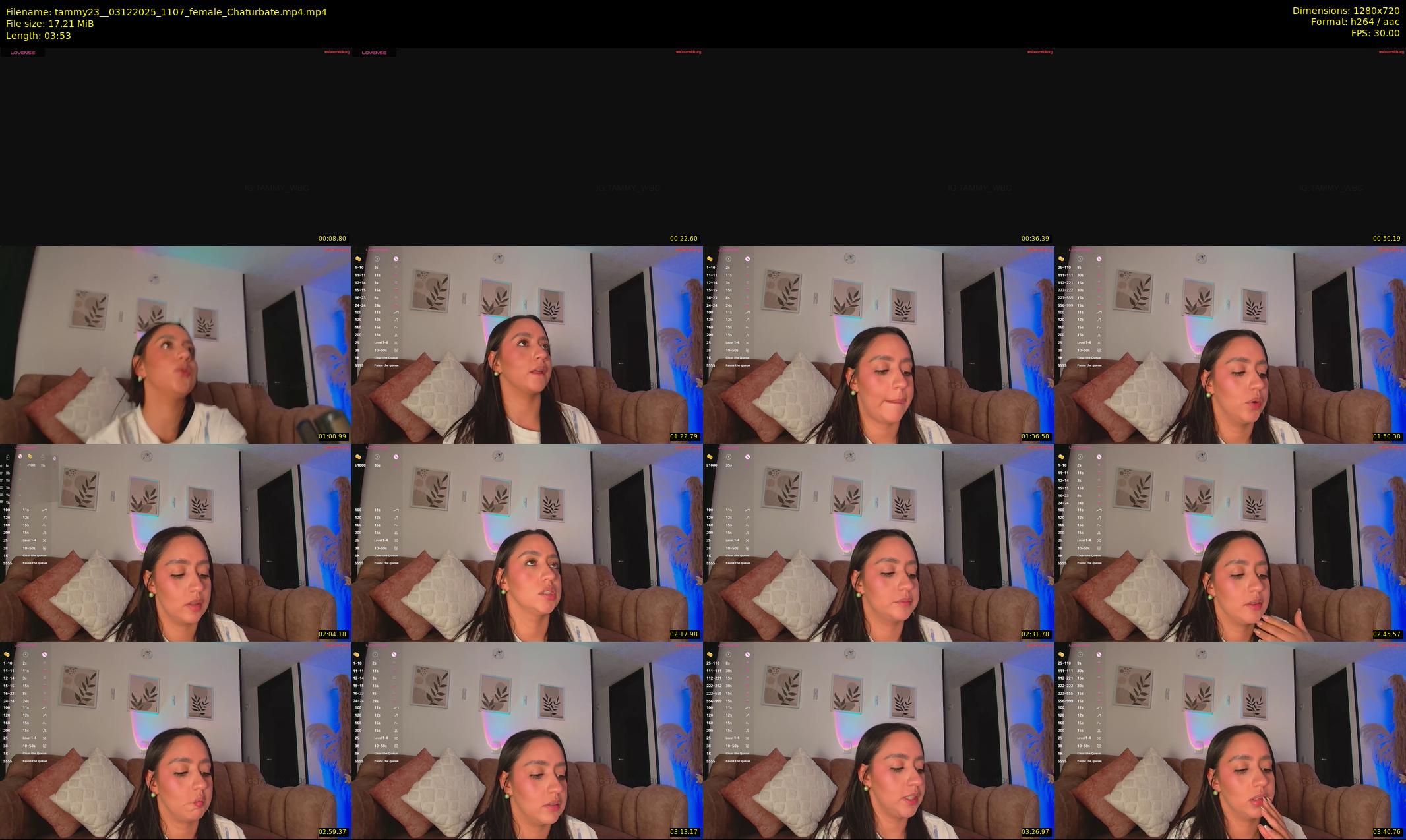 tammy23_ — 4 minute Chaturbate female cam show recording, 720p, Dec 3, 2025