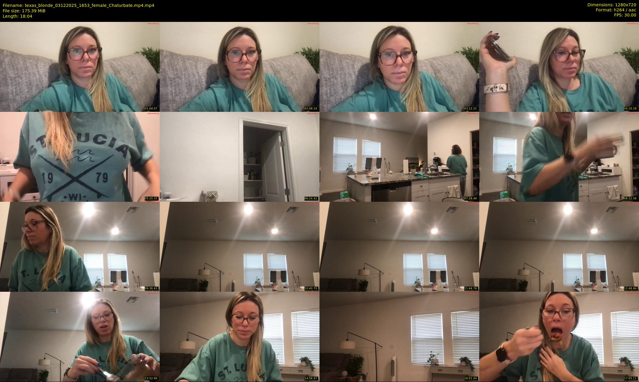 texas_blonde — 19 minute Chaturbate female cam show recording, 720p, Dec 3, 2025