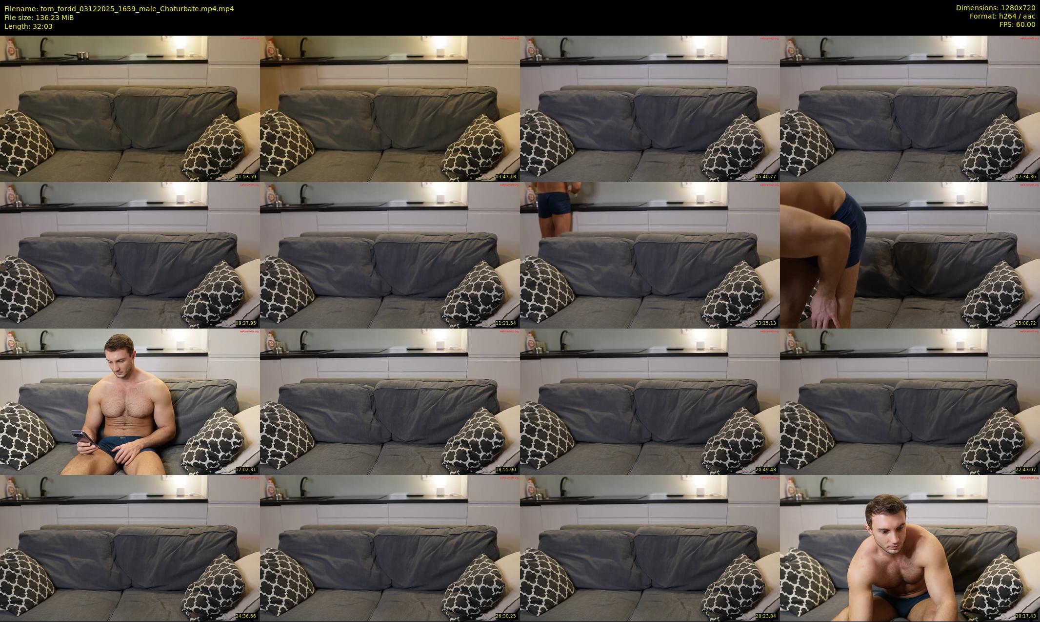 tom_fordd — 33 minute Chaturbate male cam show recording, 720p, Dec 3, 2025