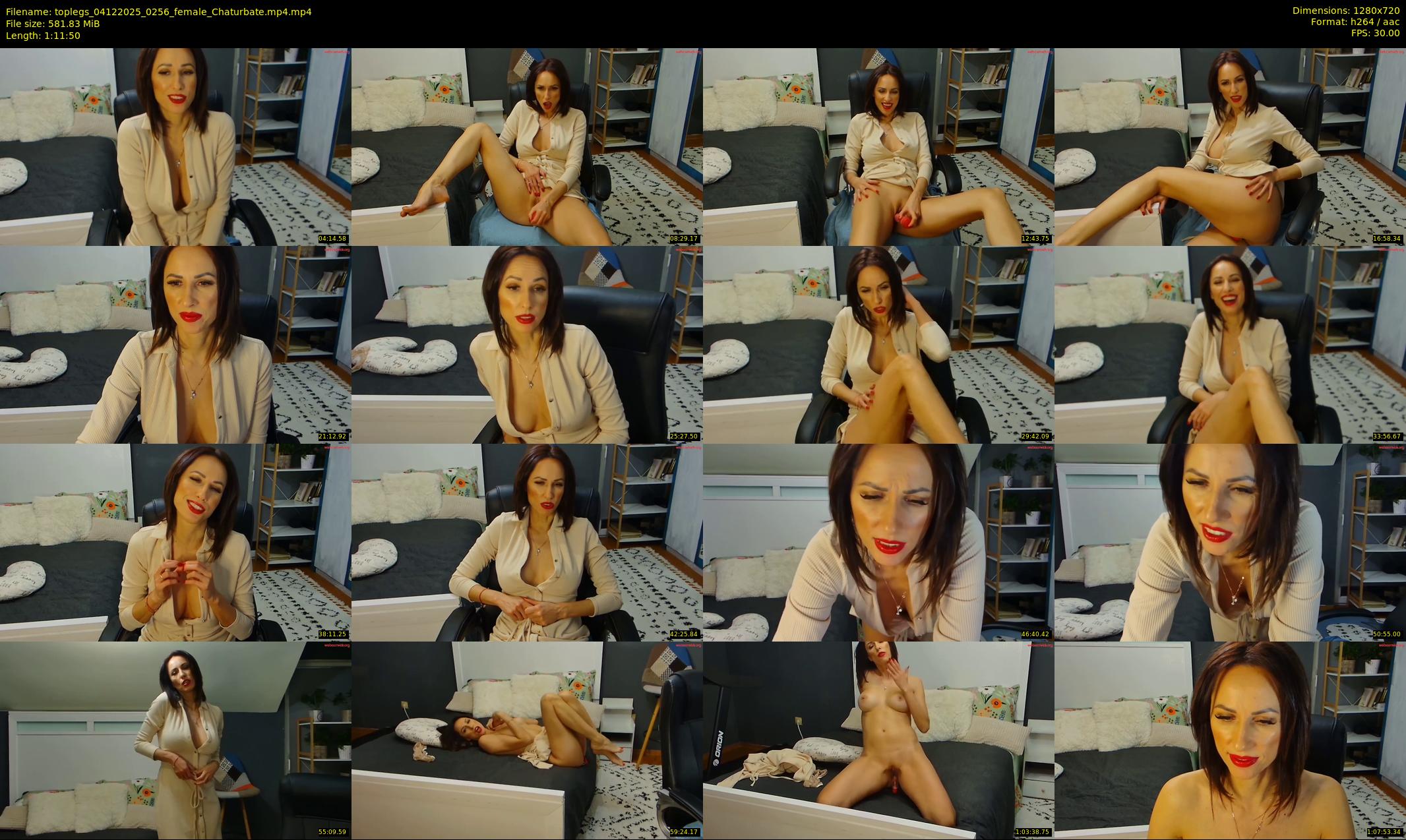 toplegs — 72 minute Chaturbate female cam show recording, 720p, Dec 4, 2025