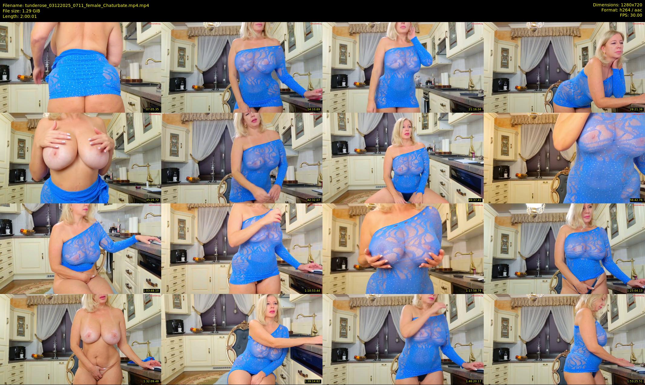 tunderose — 121 minute Chaturbate female cam show recording, 720p, Dec 3, 2025
