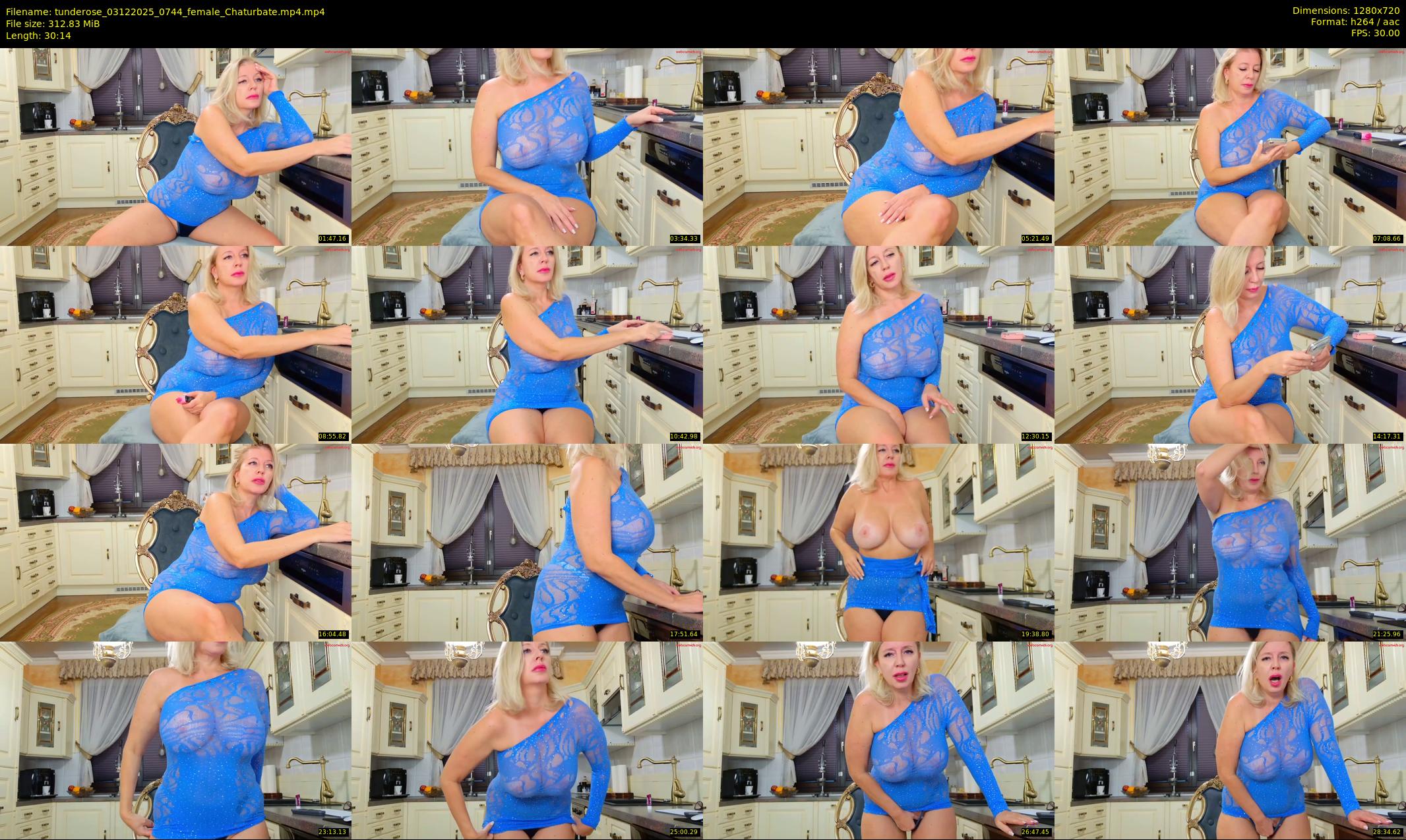 tunderose — 31 minute Chaturbate female cam show recording, 720p, Dec 3, 2025