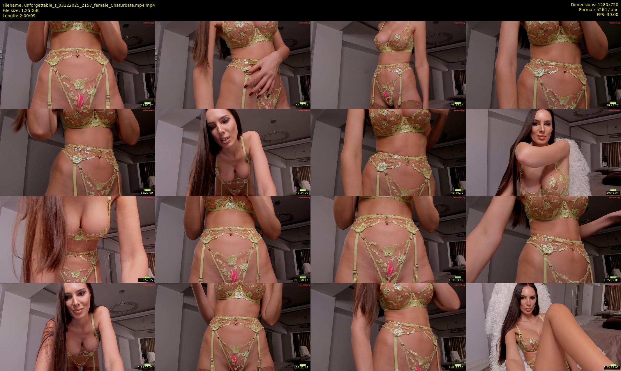 unforgettable_s — 121 minute Chaturbate female cam show recording, 720p, Dec 3, 2025