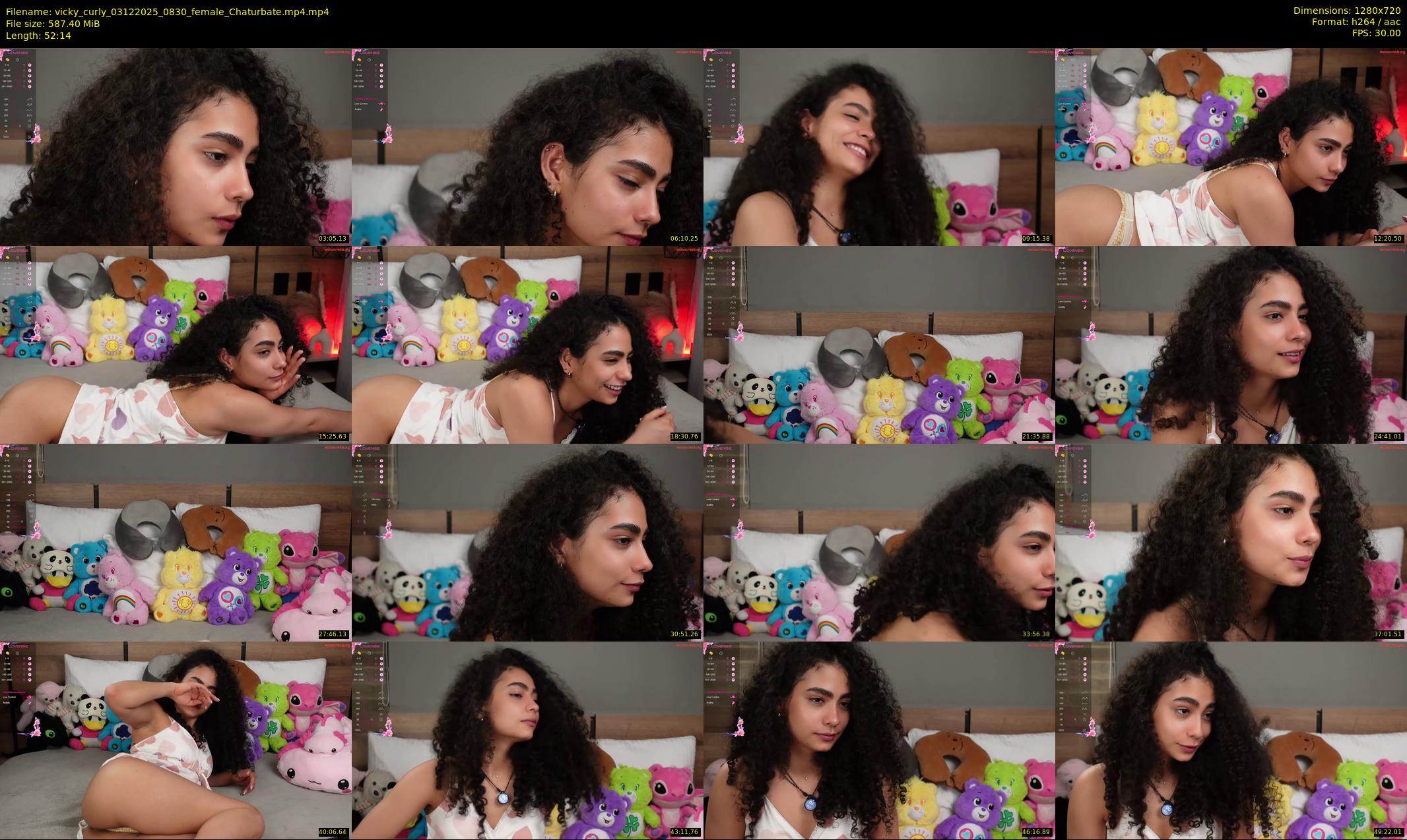 vicky_curly — 53 minute Chaturbate female cam show recording, 720p, Dec 3, 2025