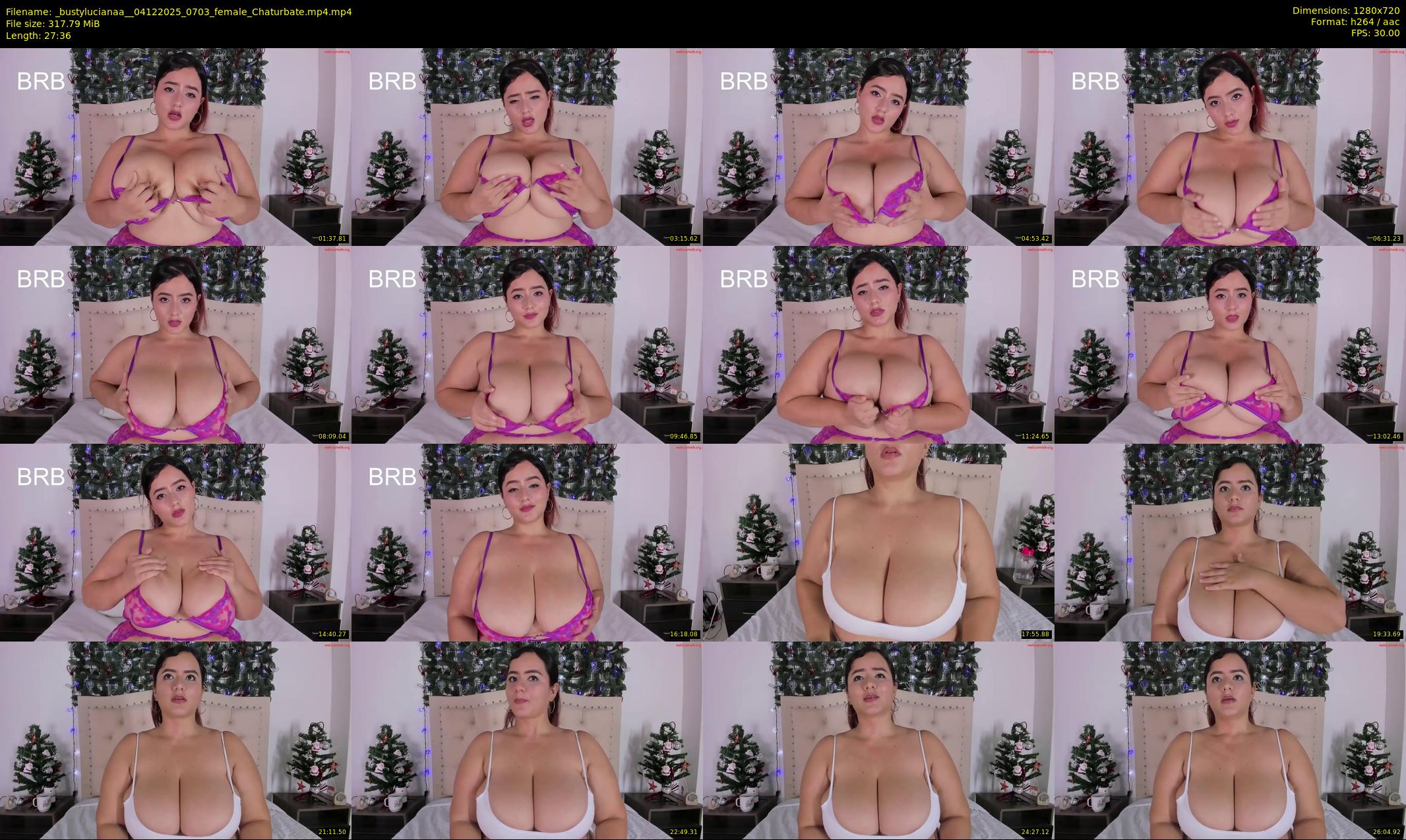 _bustylucianaa_ — 28 minute Chaturbate female cam show recording, 720p, Dec 4, 2025