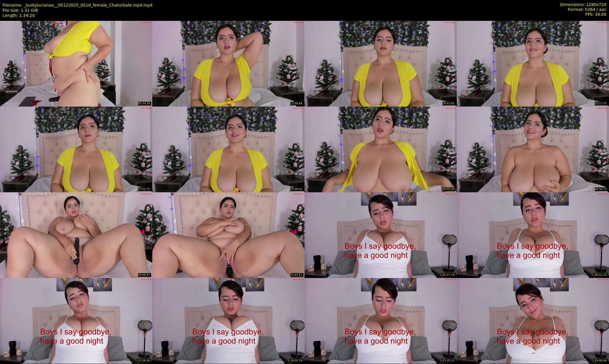 _bustylucianaa_ — 95 minute Chaturbate female cam show recording, 720p, Dec 5, 2025