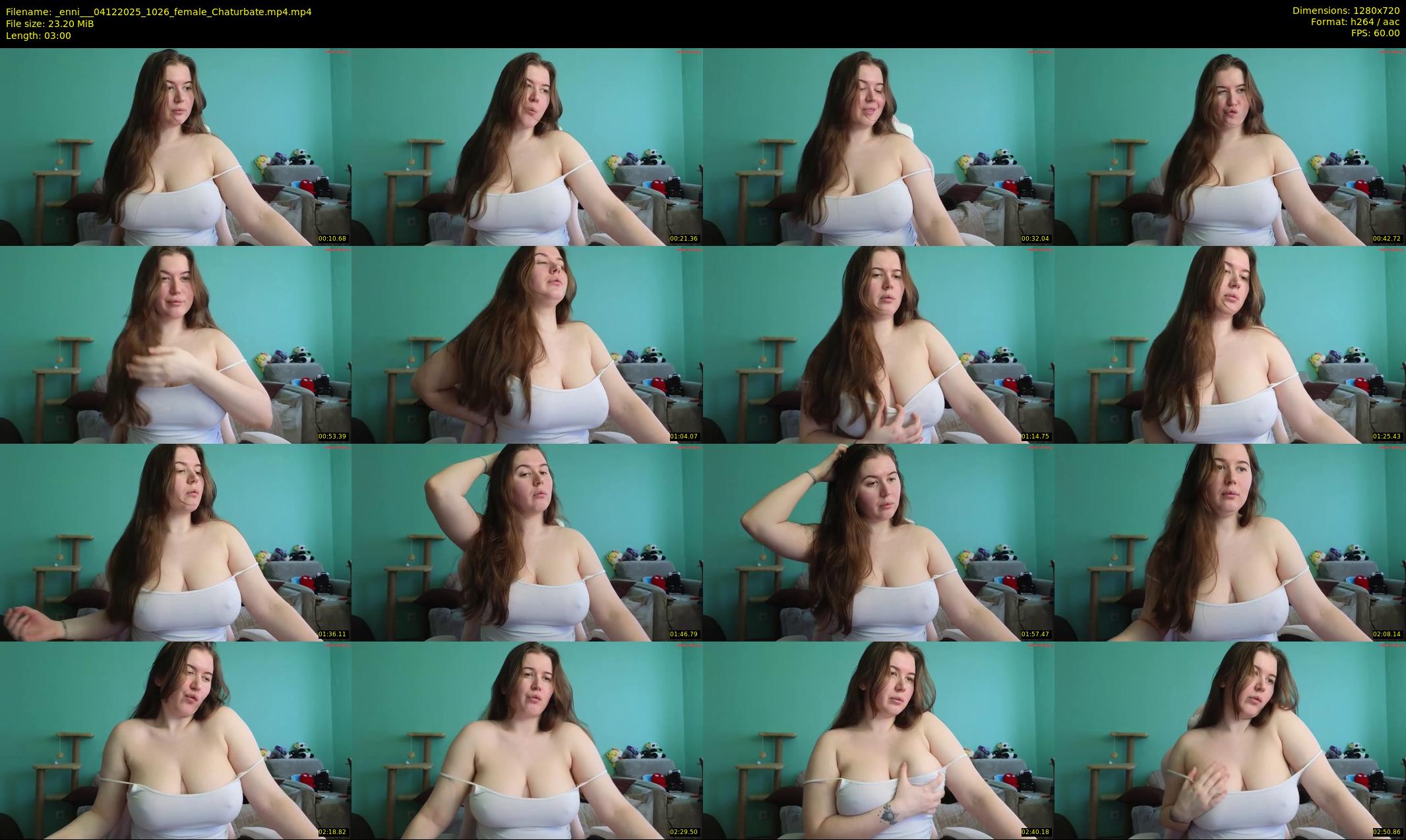 _enni__ — 3 minute Chaturbate female cam show recording, 720p, Dec 4, 2025