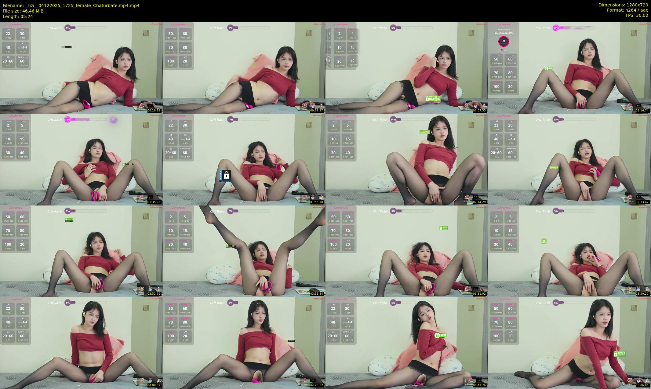 _zizi_ — 6 minute Chaturbate female cam show recording, 720p, Dec 4, 2025