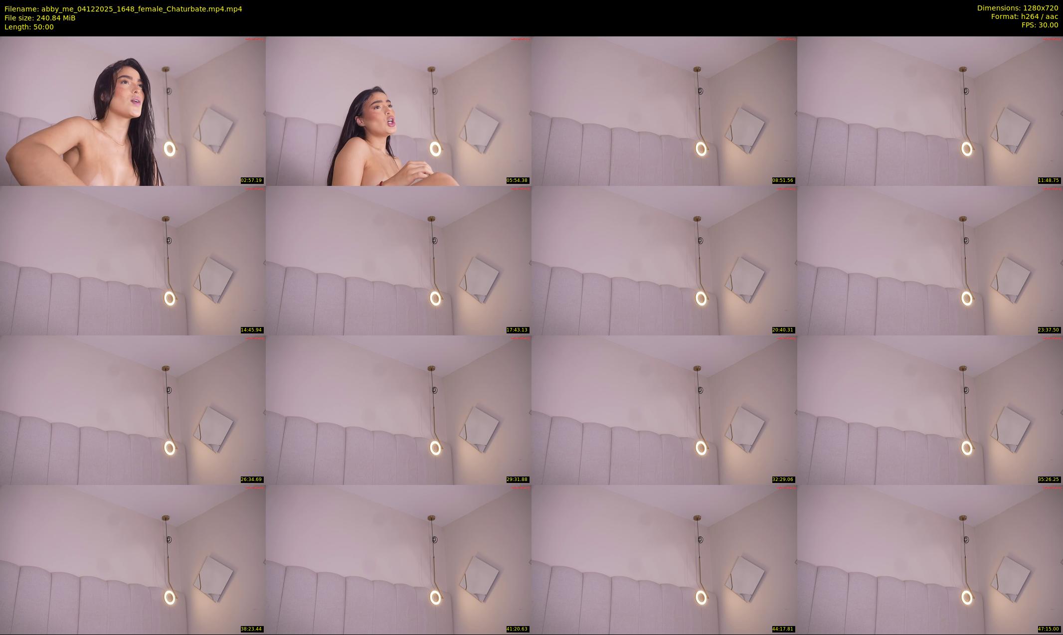 abby_me — 50 minute Chaturbate female cam show recording, 720p, Dec 4, 2025