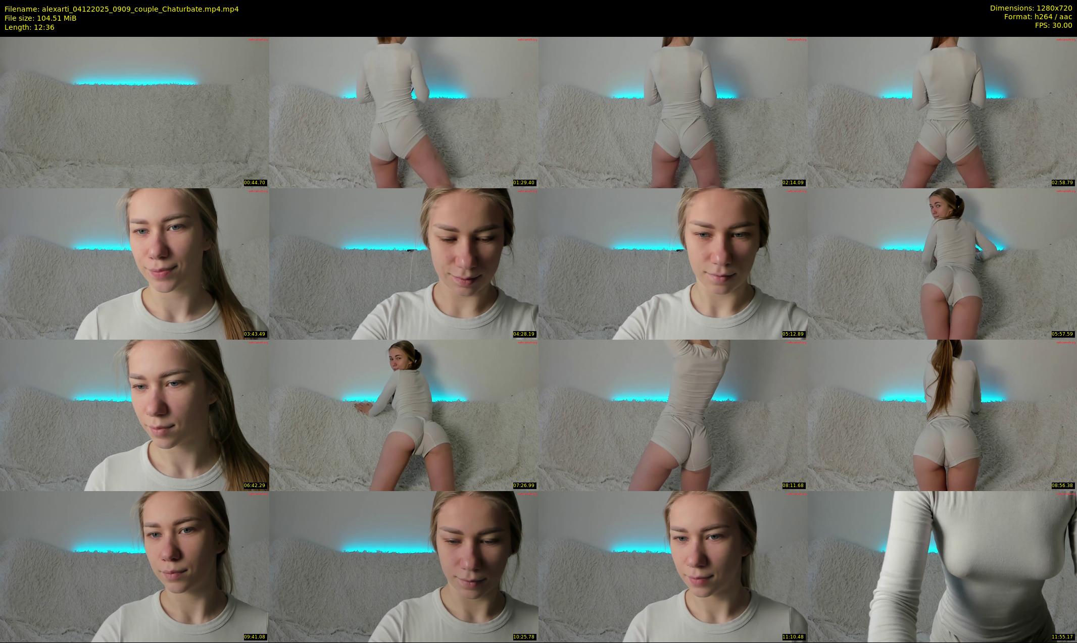 alexarti — 13 minute Chaturbate couple cam show recording, 720p, Dec 4, 2025
