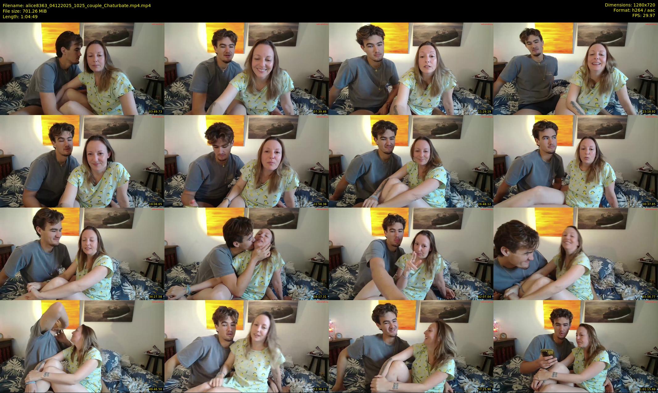 alice8363 — 65 minute Chaturbate female cam show recording, 720p, Dec 4, 2025